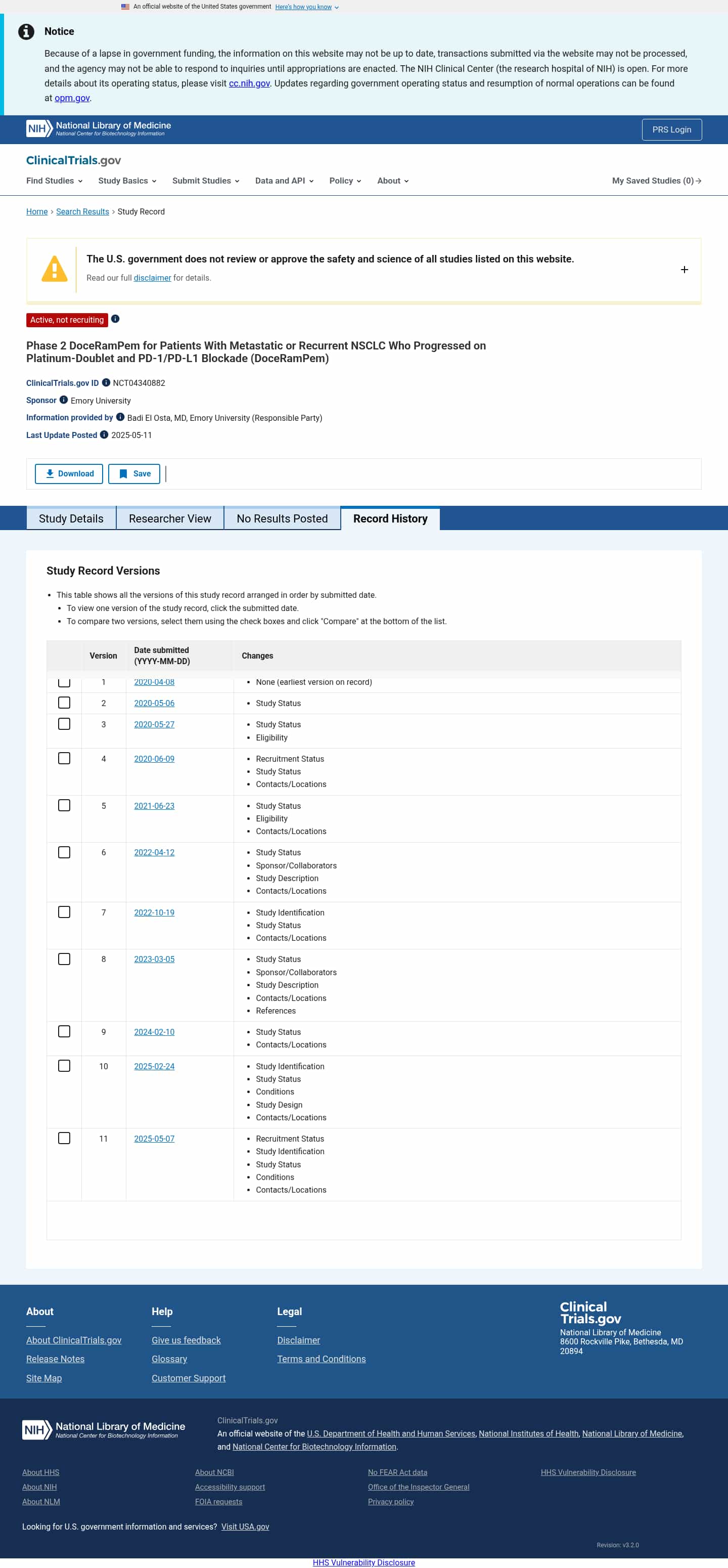 Latest website image capture