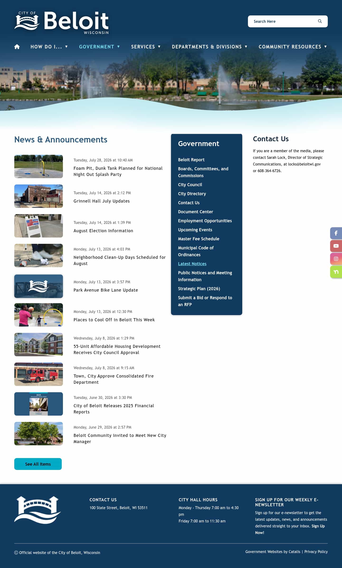 Latest website image capture