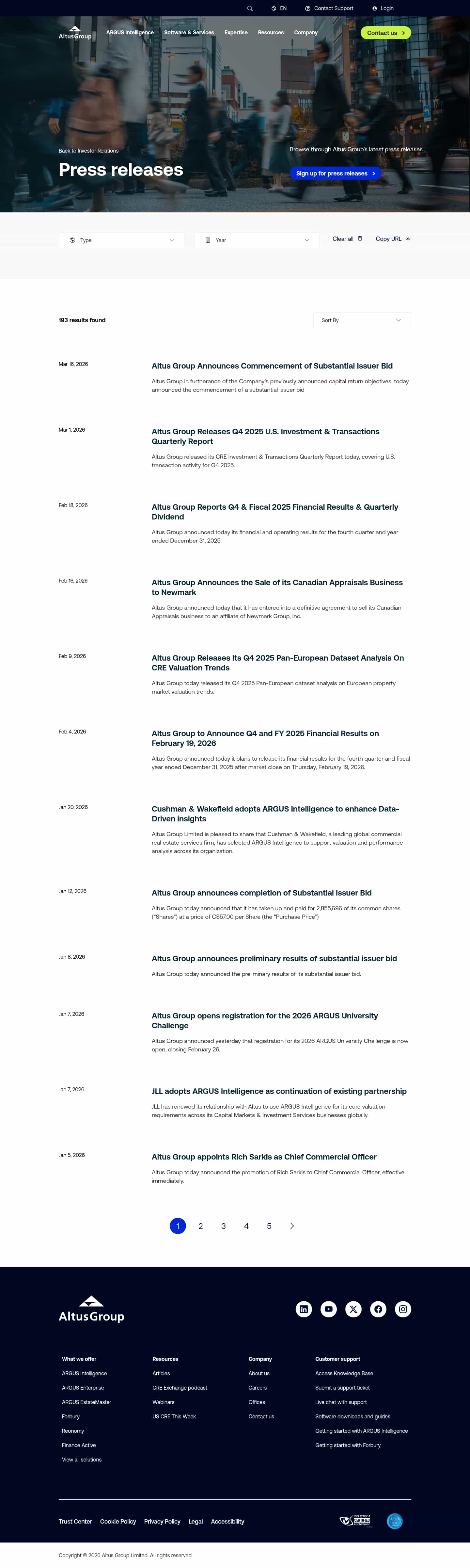 Latest website image capture