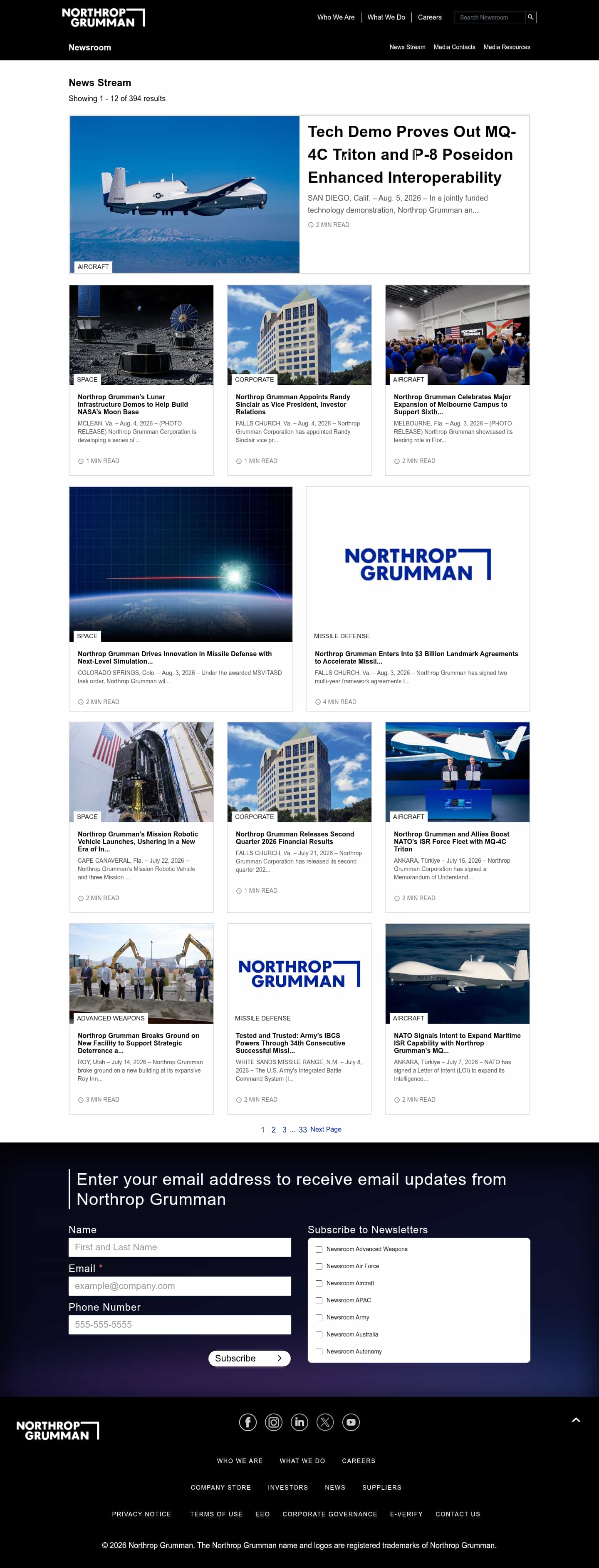 Latest website image capture