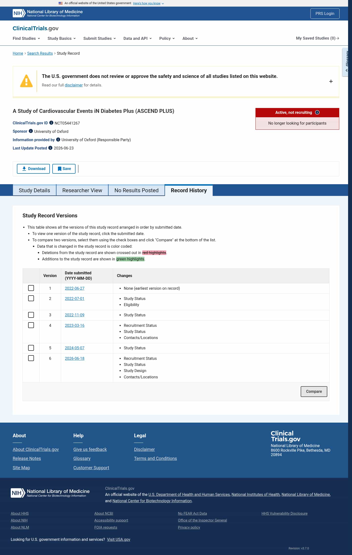 Latest website image capture