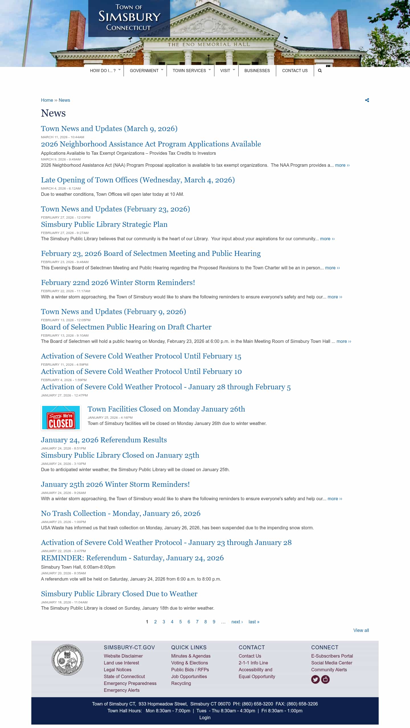 Latest website image capture