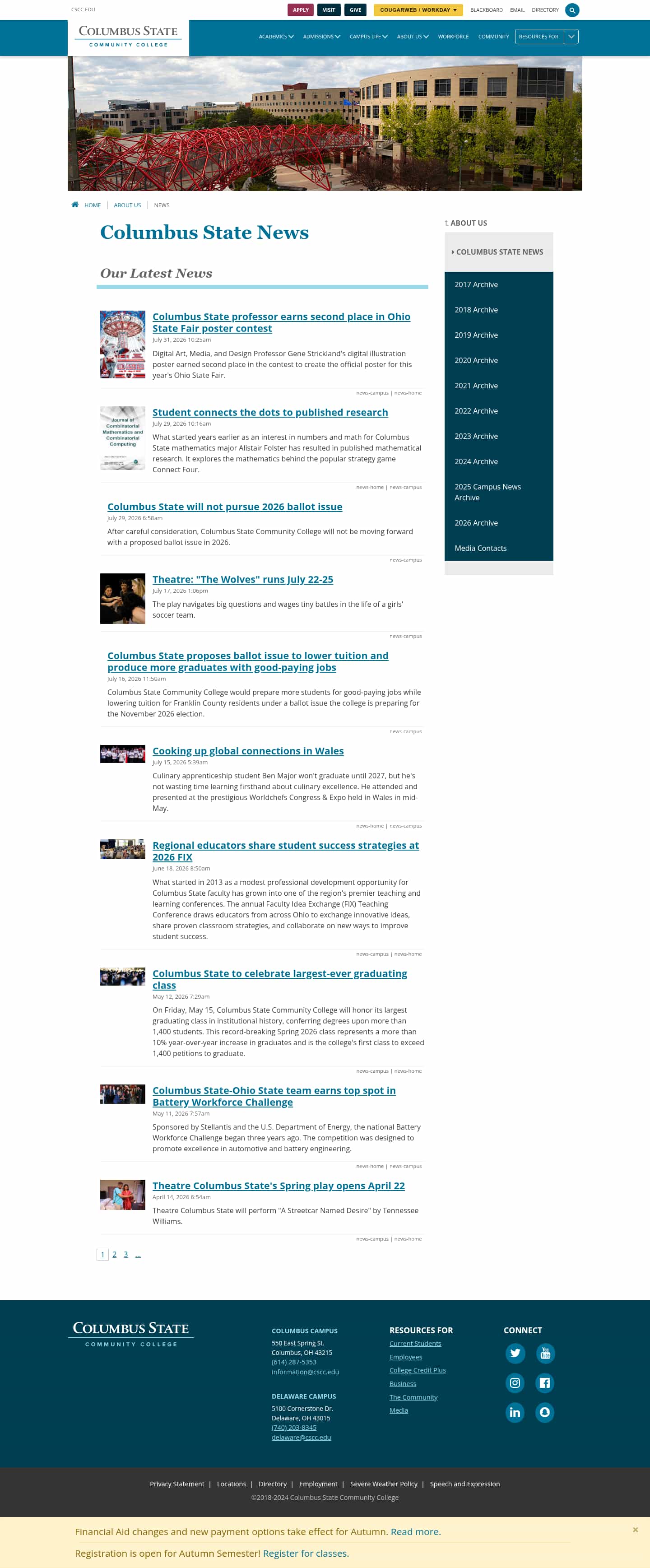 Latest website image capture