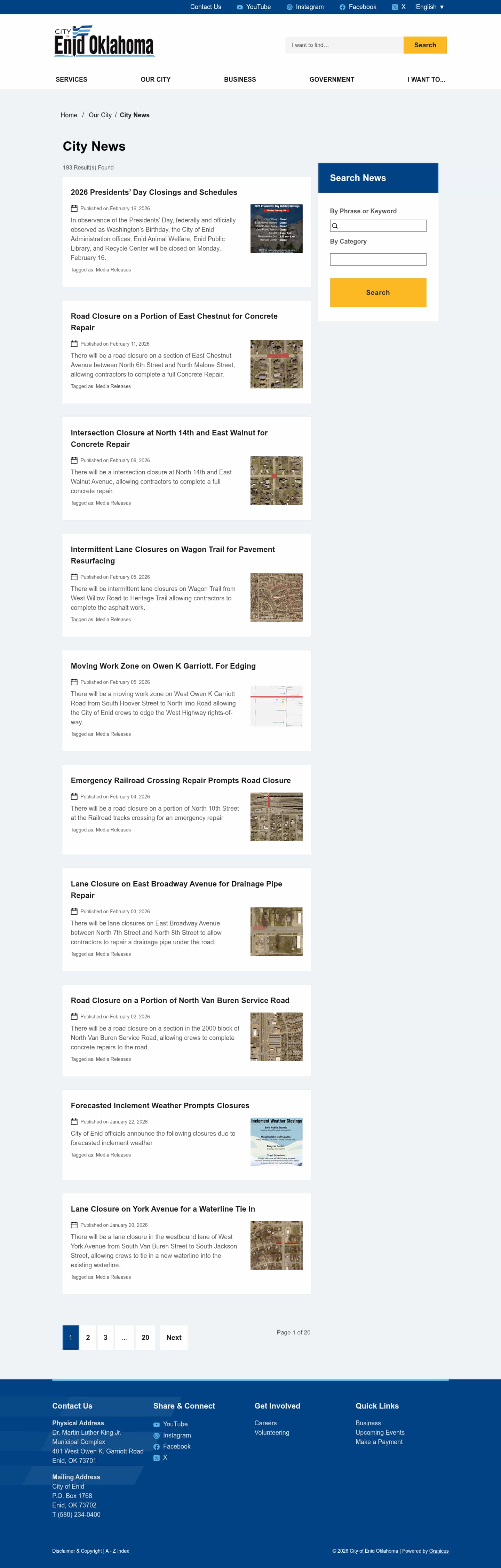 Latest website image capture