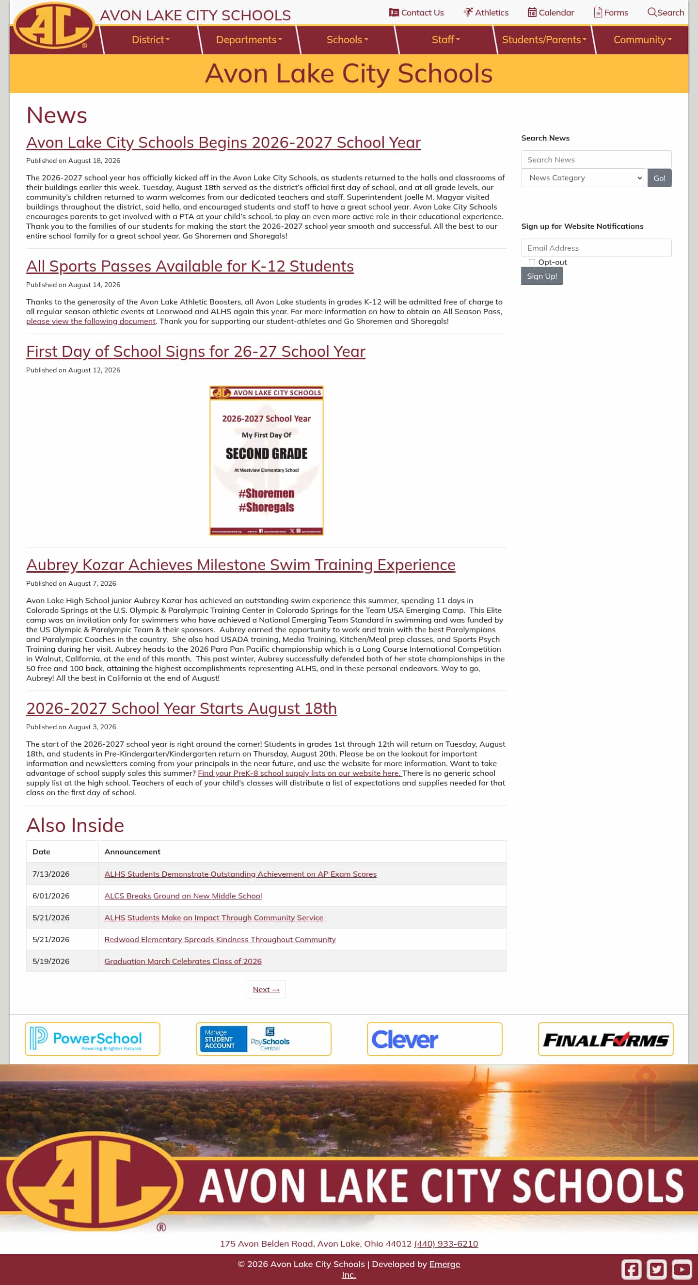 Latest website image capture