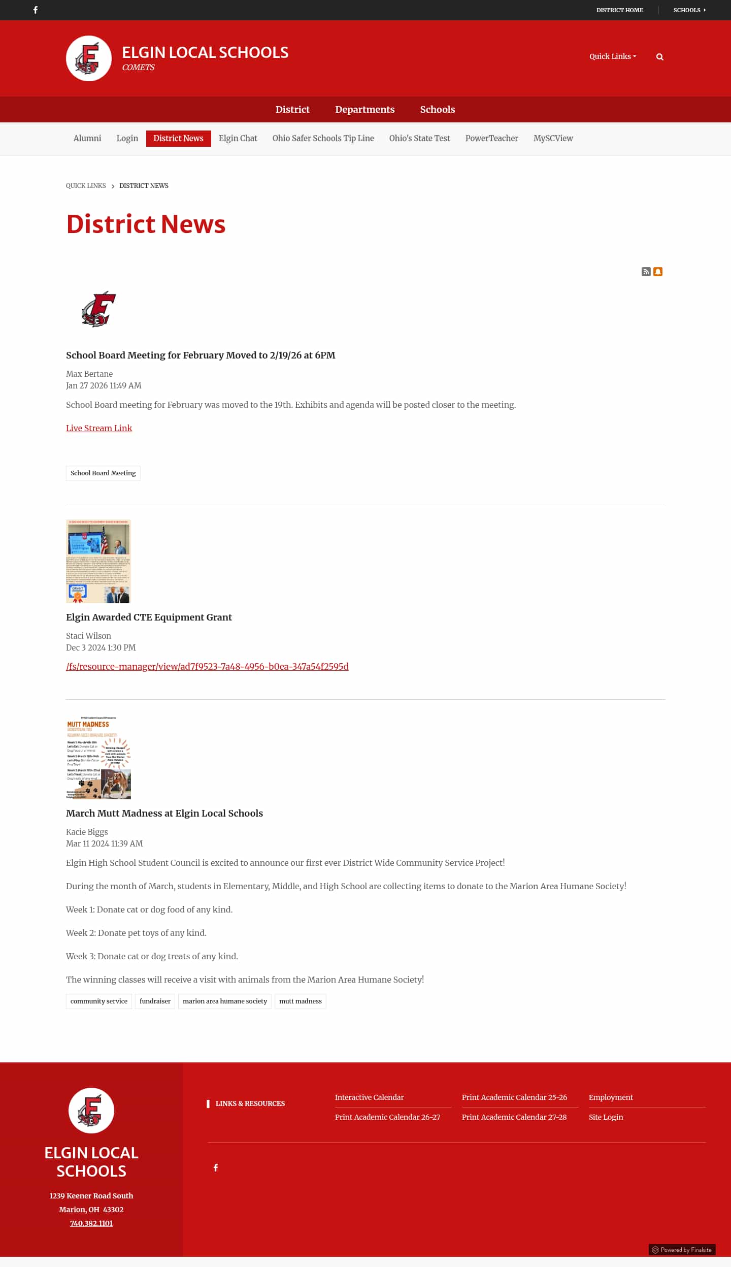 Latest website image capture