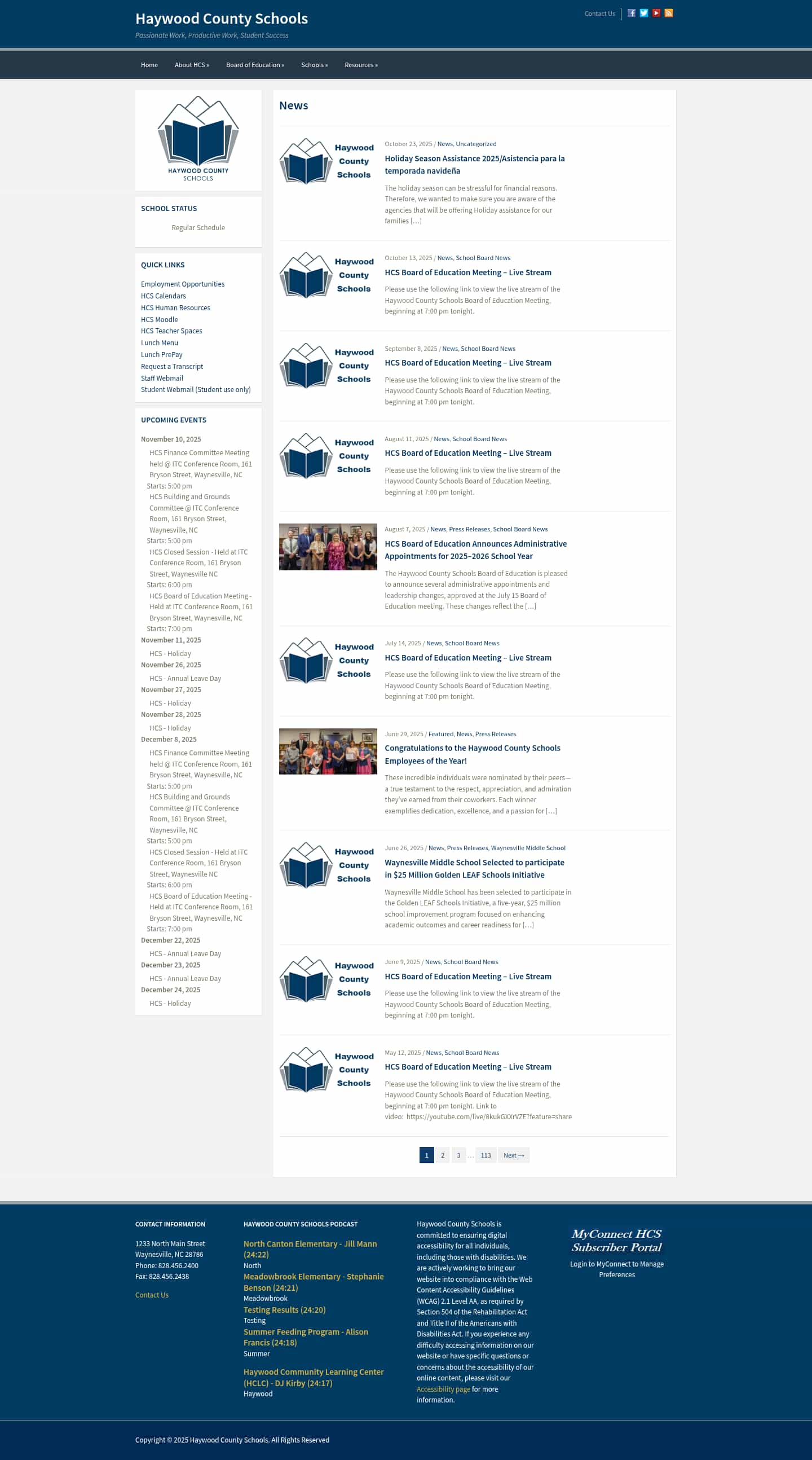 Latest website image capture