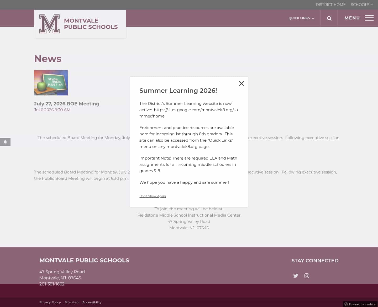 Latest website image capture
