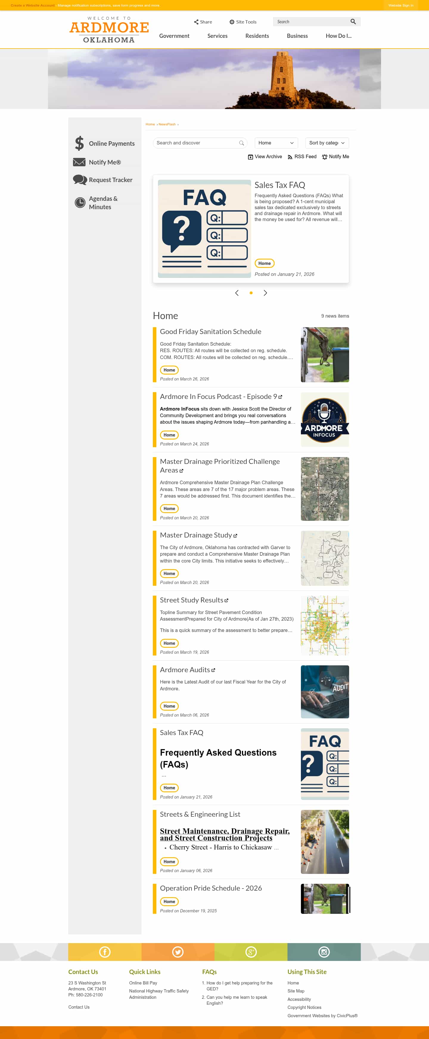 Latest website image capture