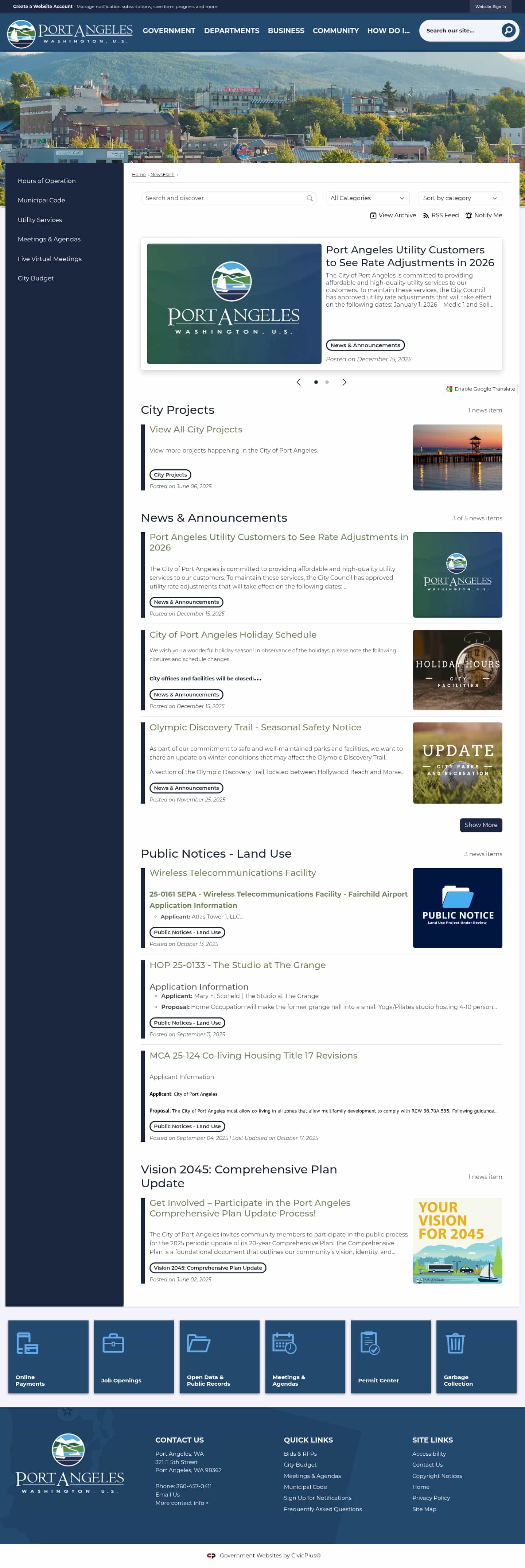 Latest website image capture