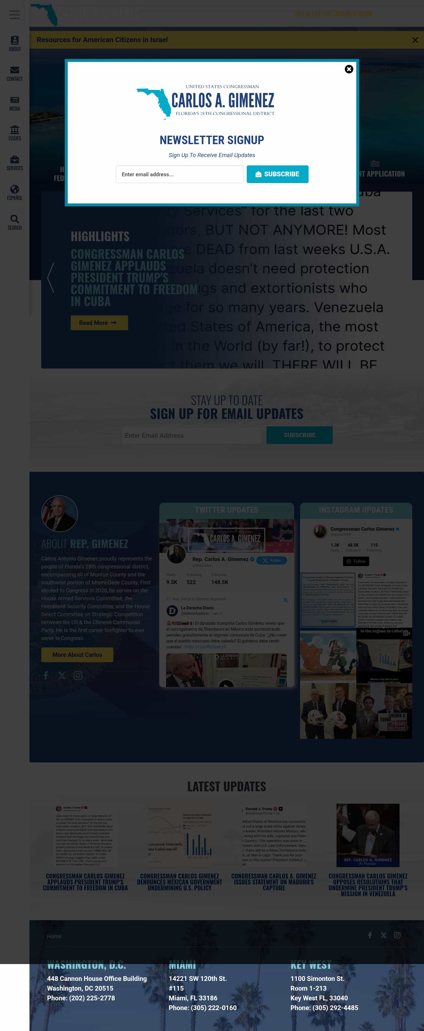 Latest website image capture