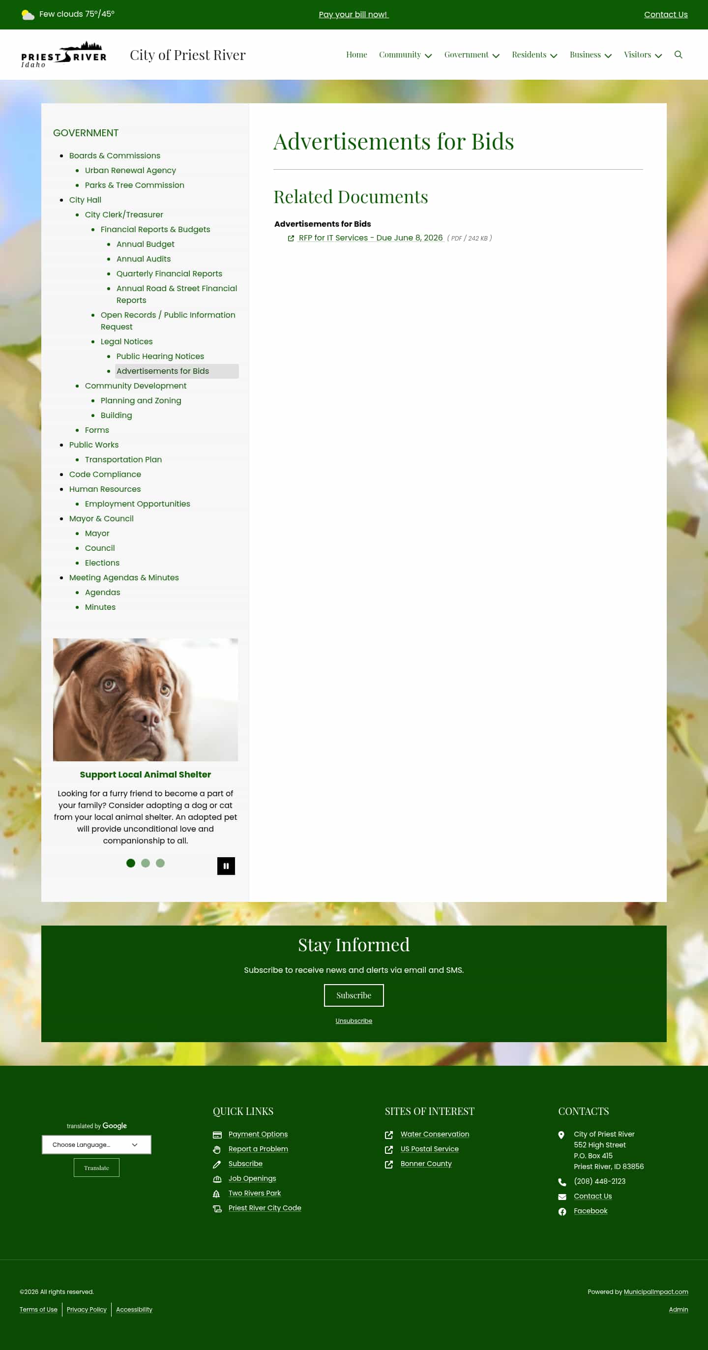 Latest website image capture