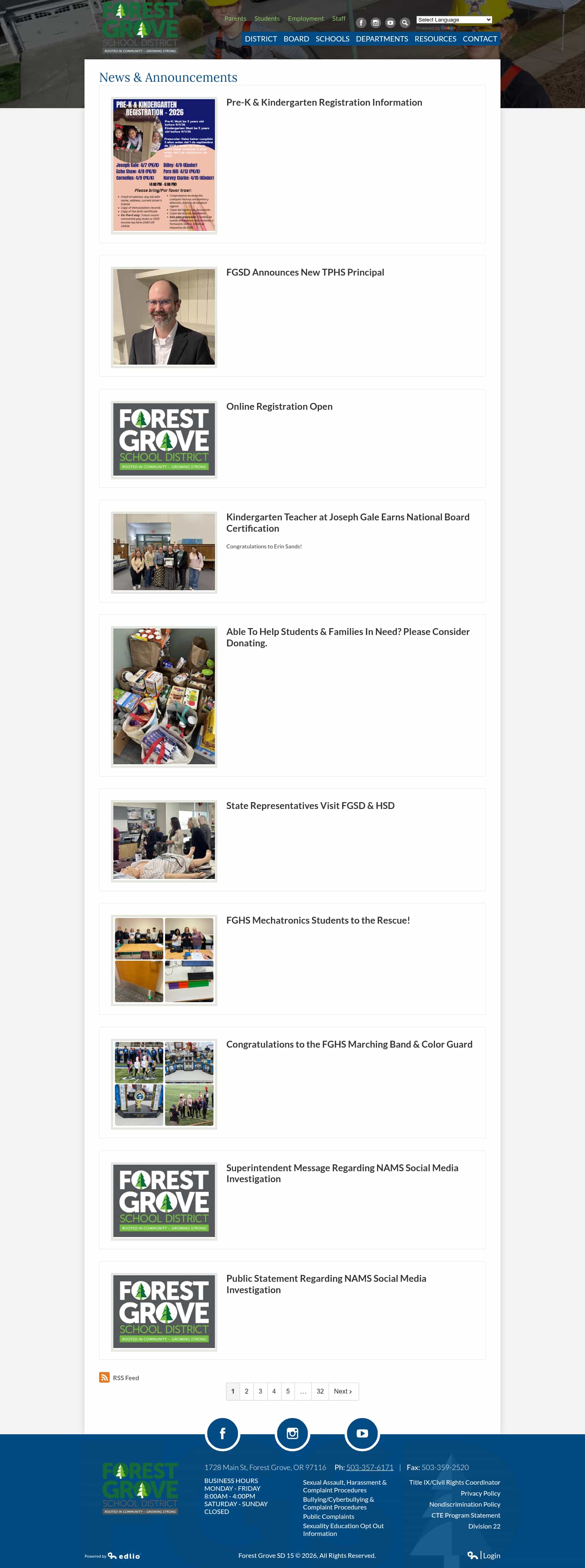 Latest website image capture