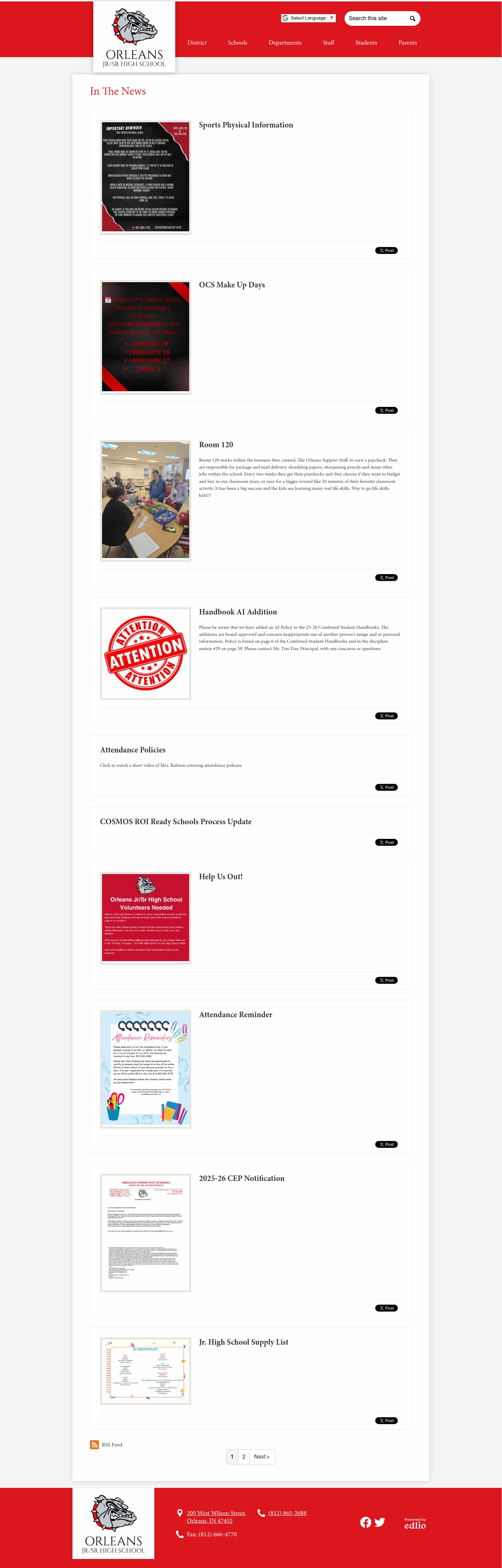 Latest website image capture