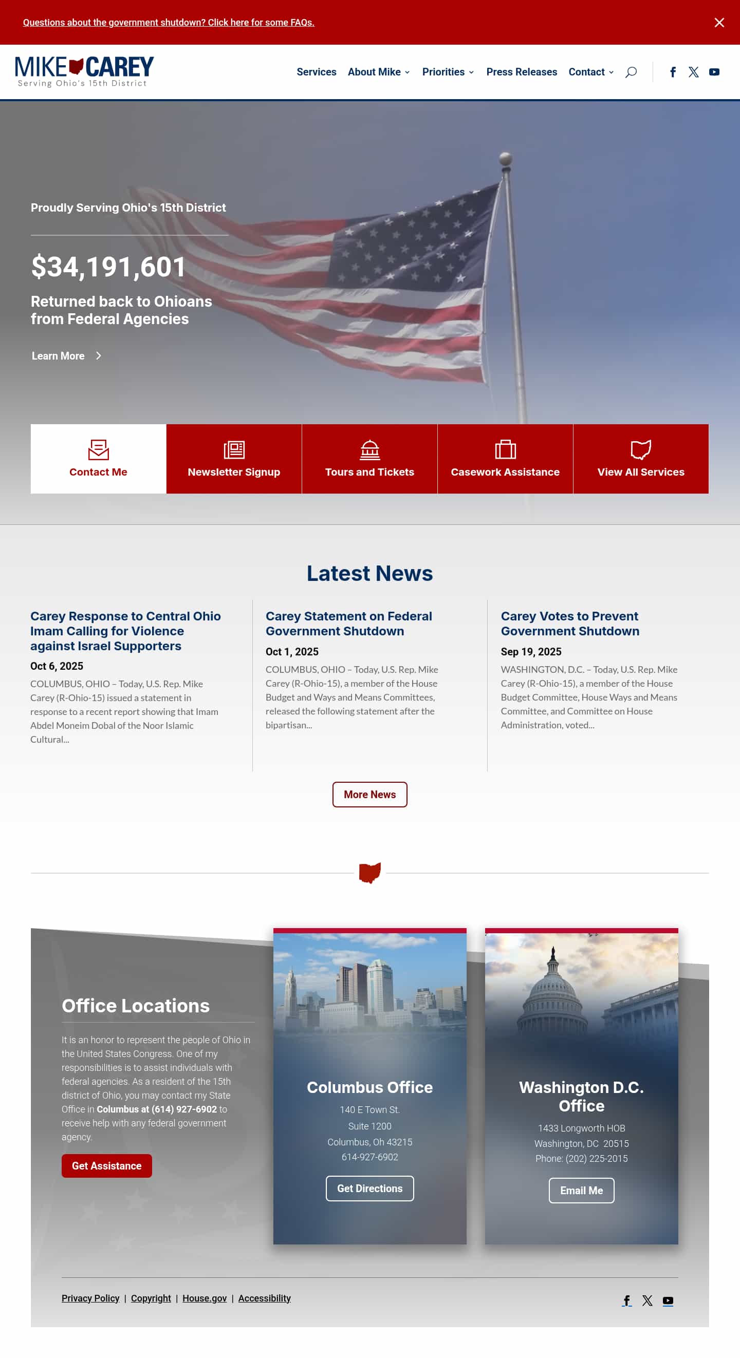 Latest website image capture