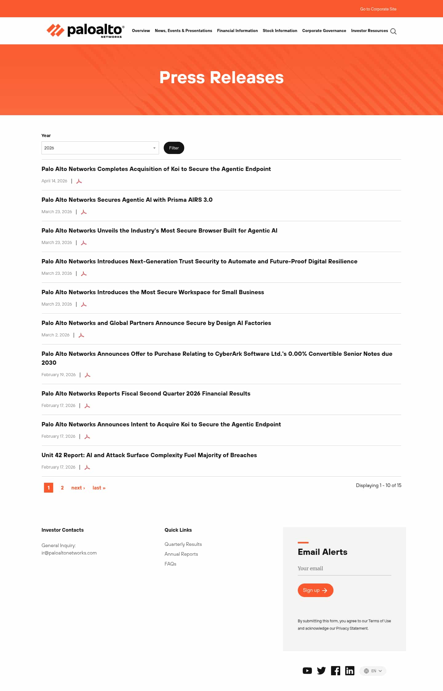 Latest website image capture