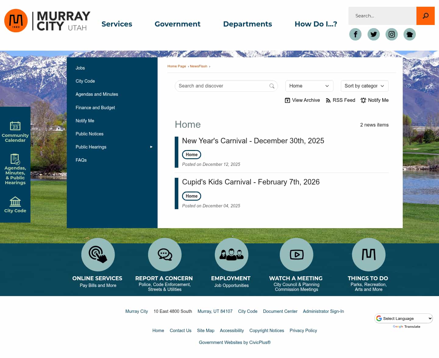 Latest website image capture