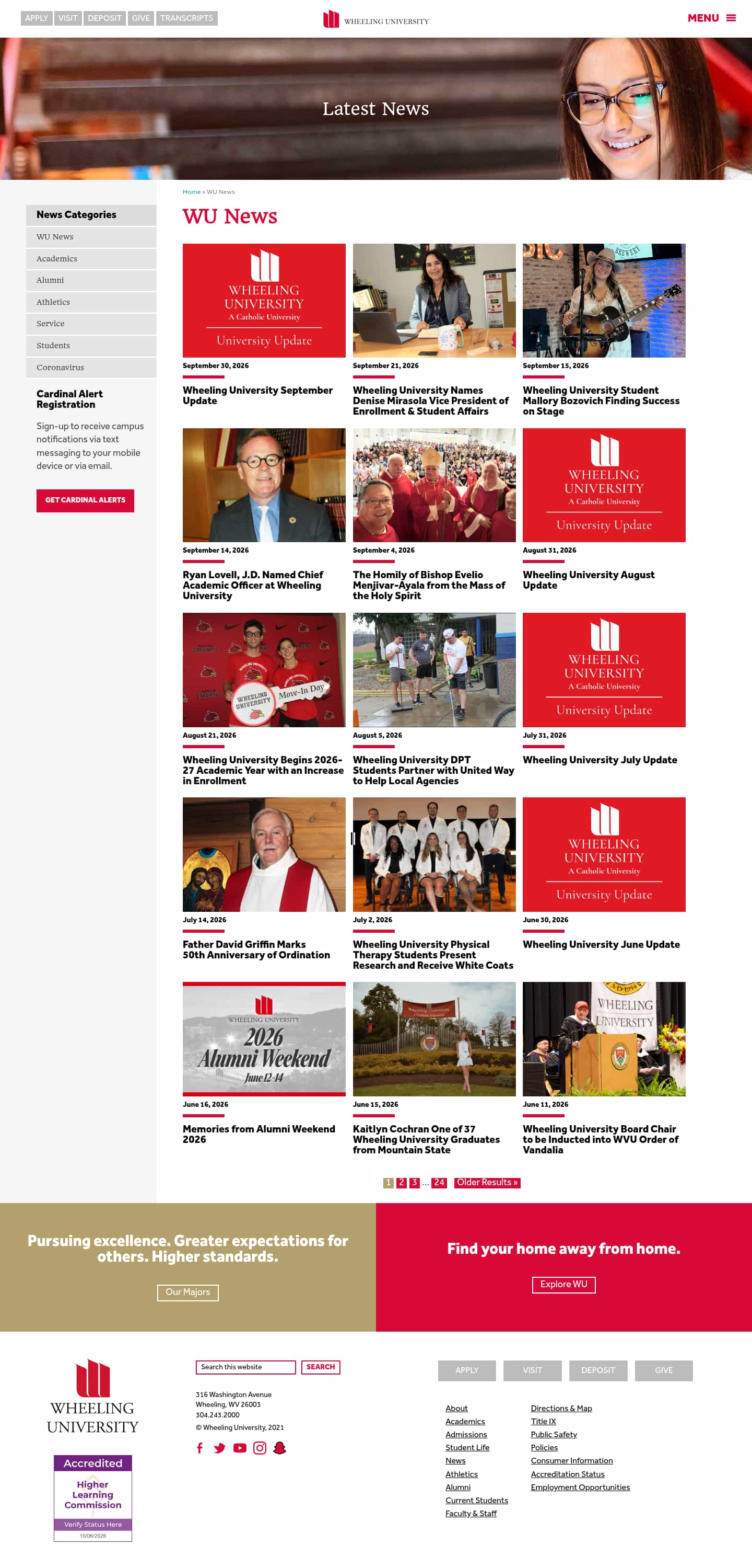 Latest website image capture