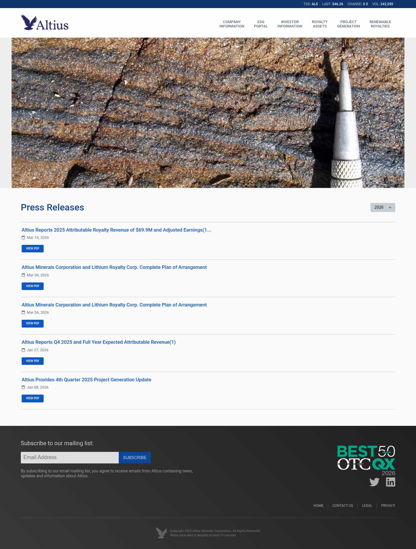 Latest website image capture