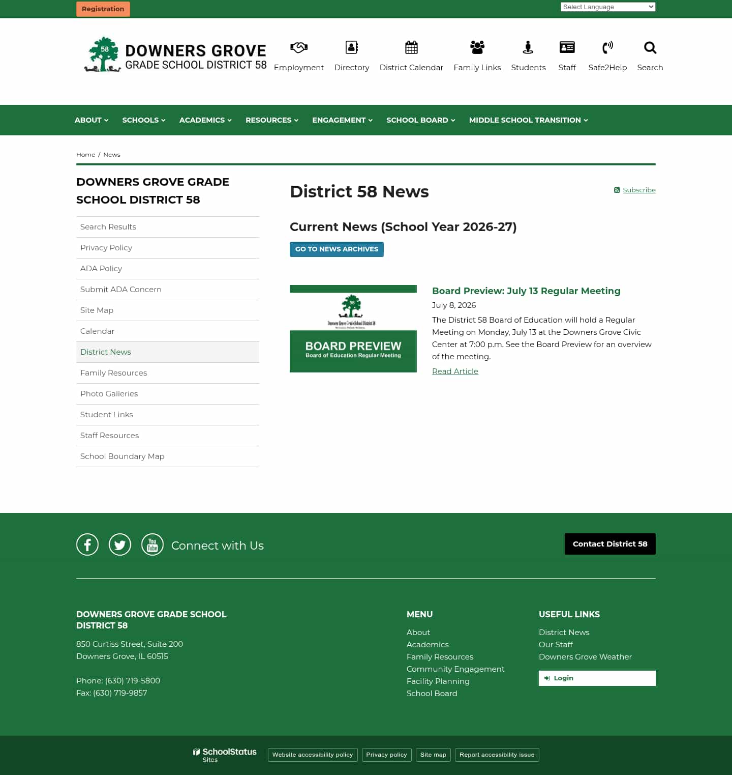 Latest website image capture
