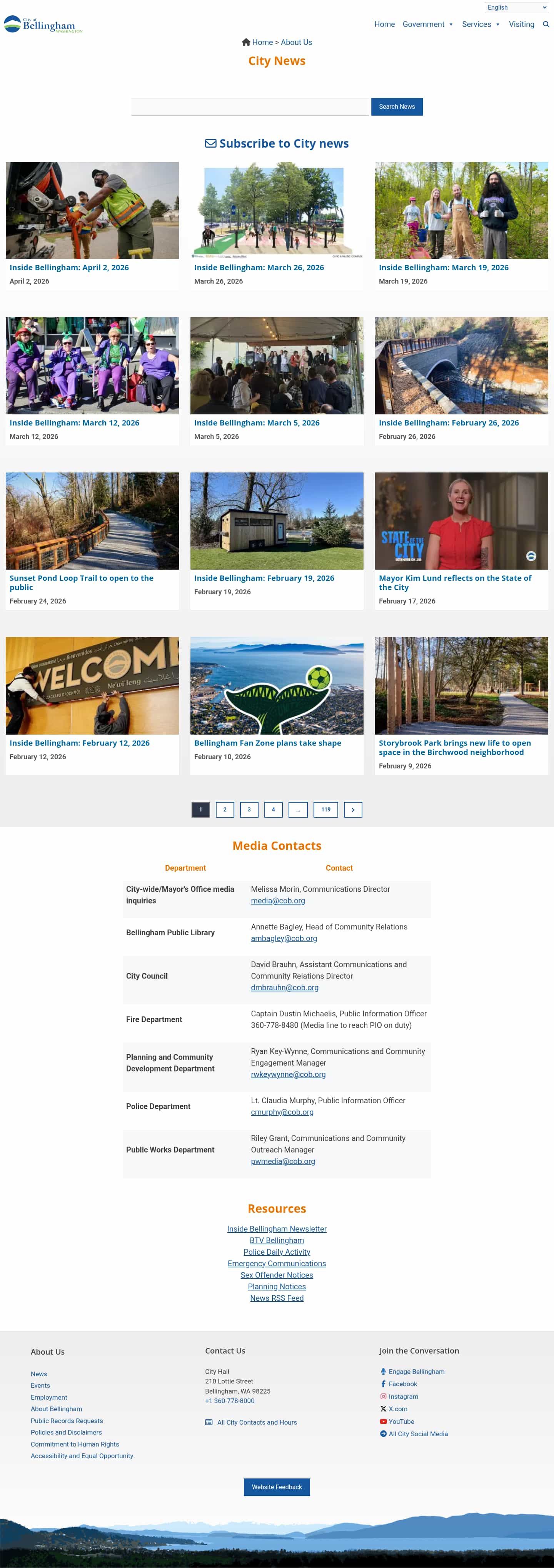 Latest website image capture