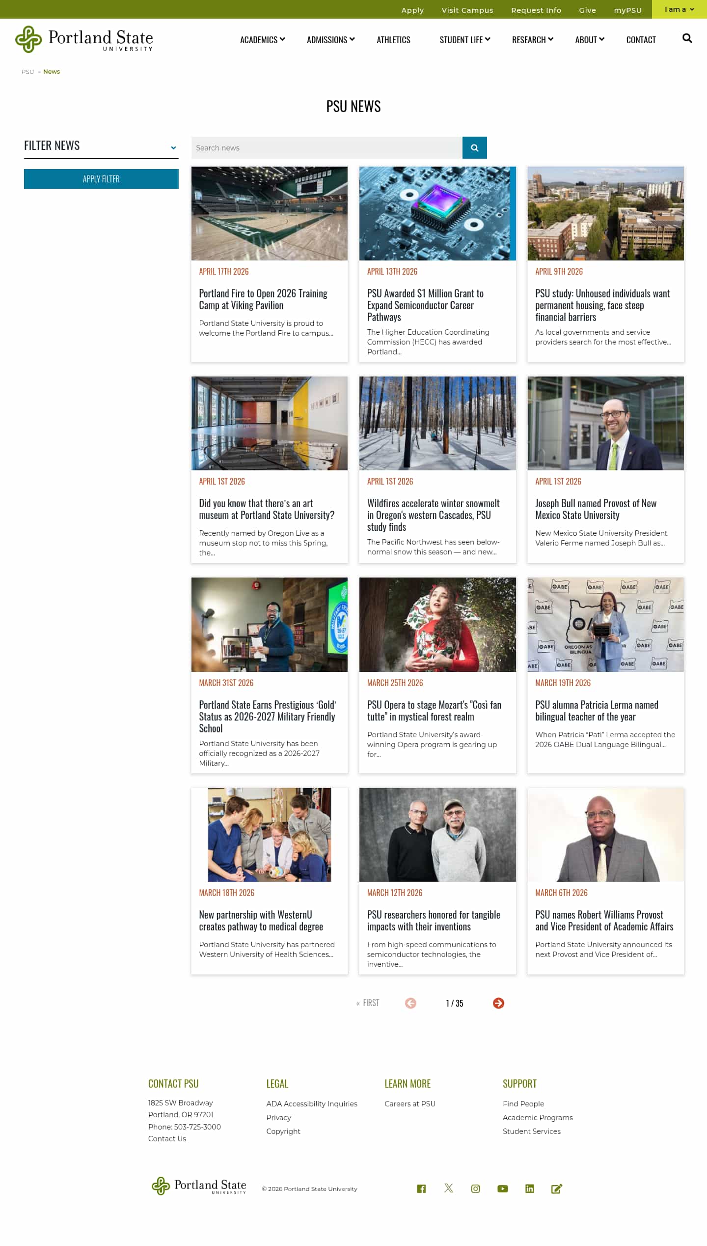 Latest website image capture