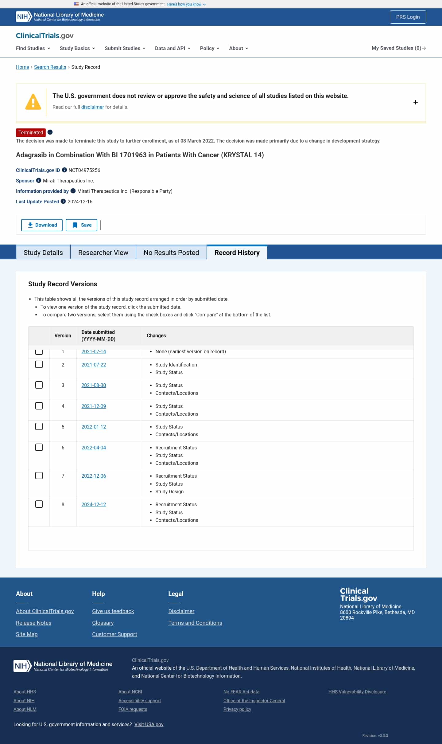 Latest website image capture