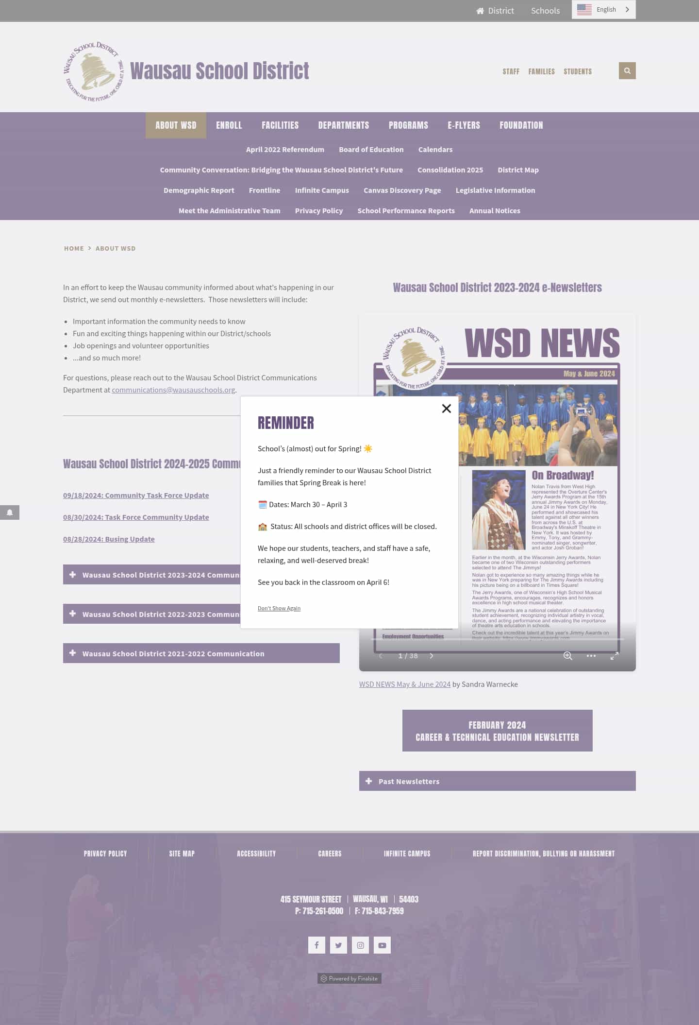 Latest website image capture