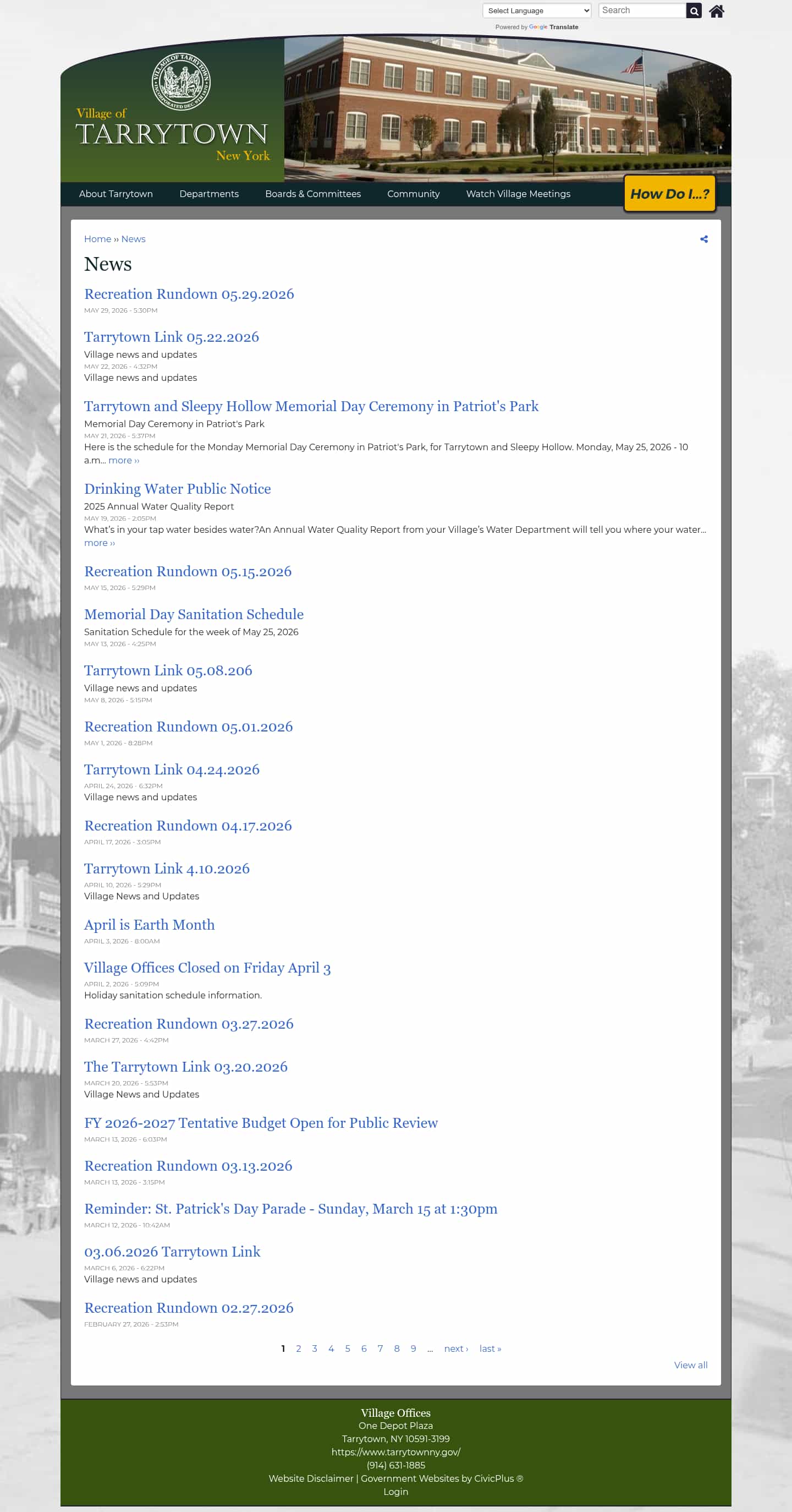 Latest website image capture