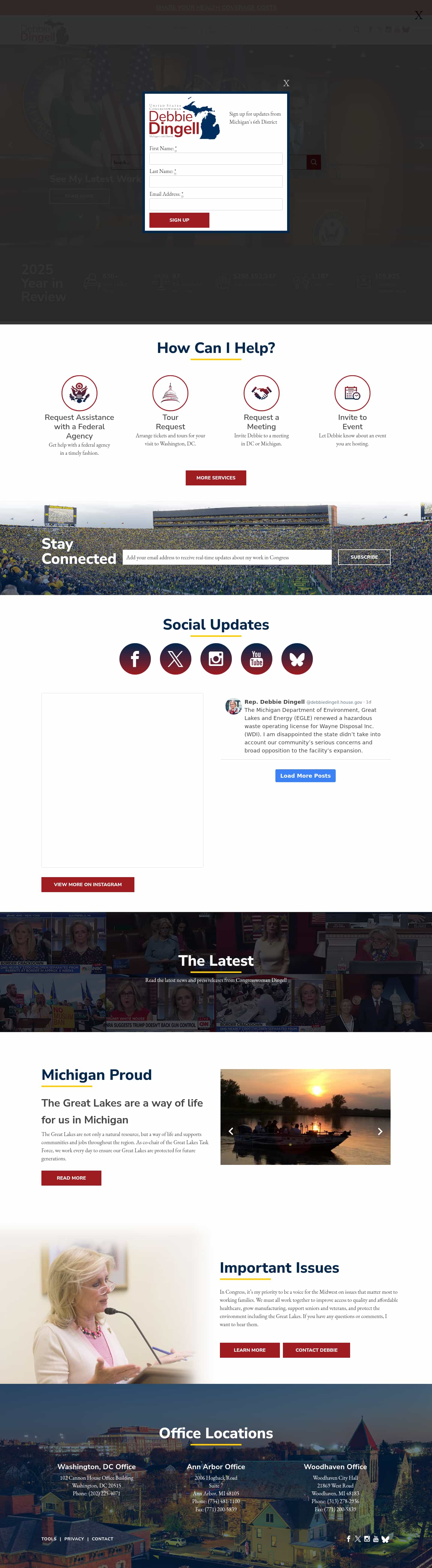 Latest website image capture