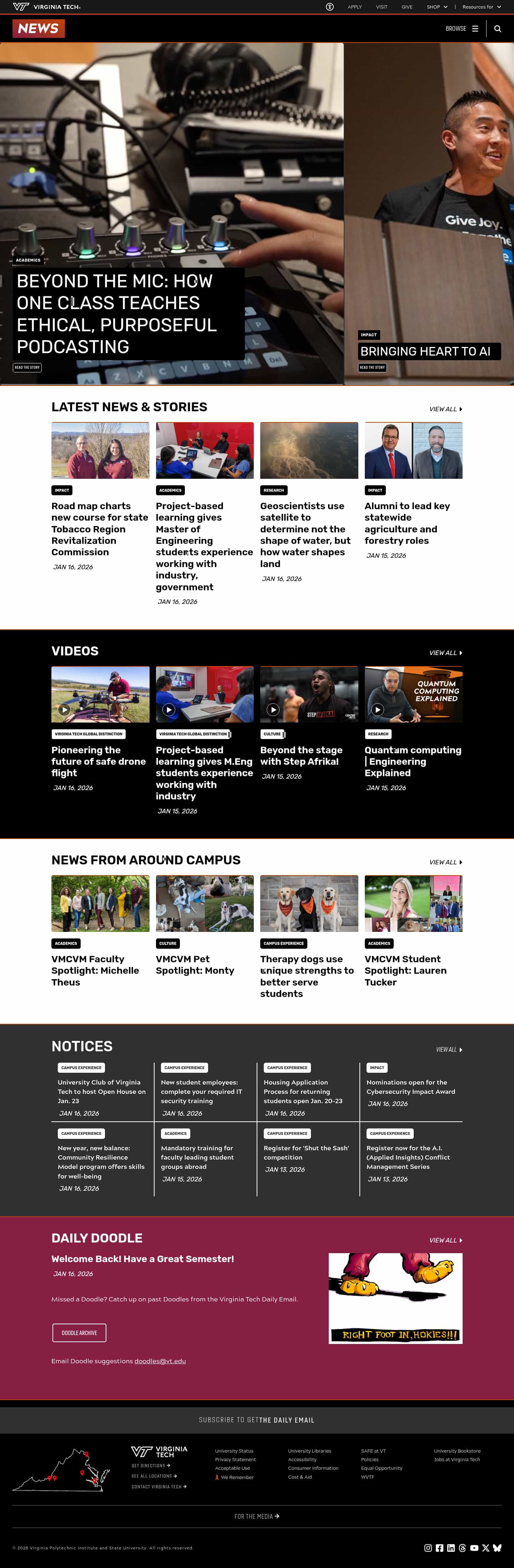 Latest website image capture