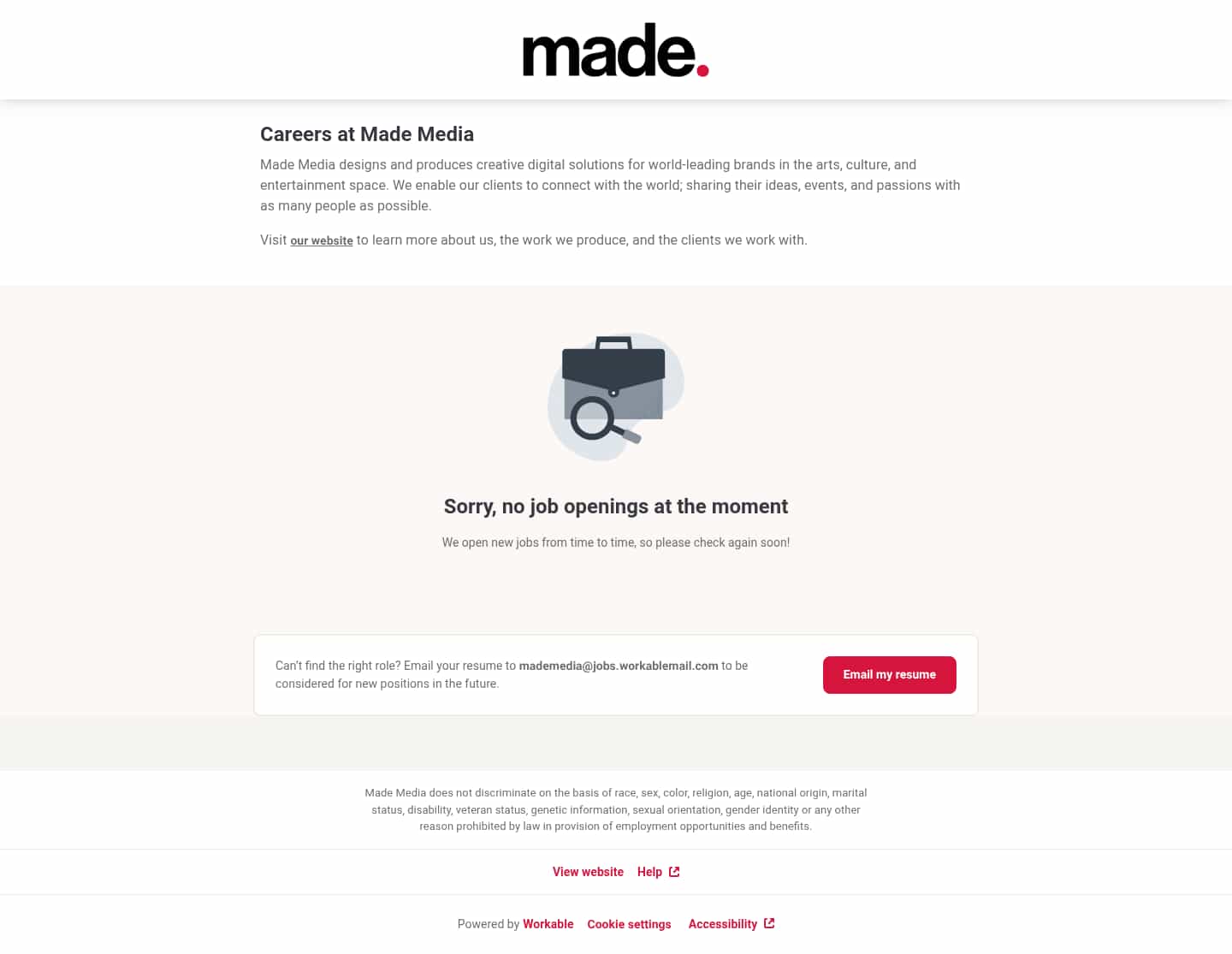 Latest website image capture