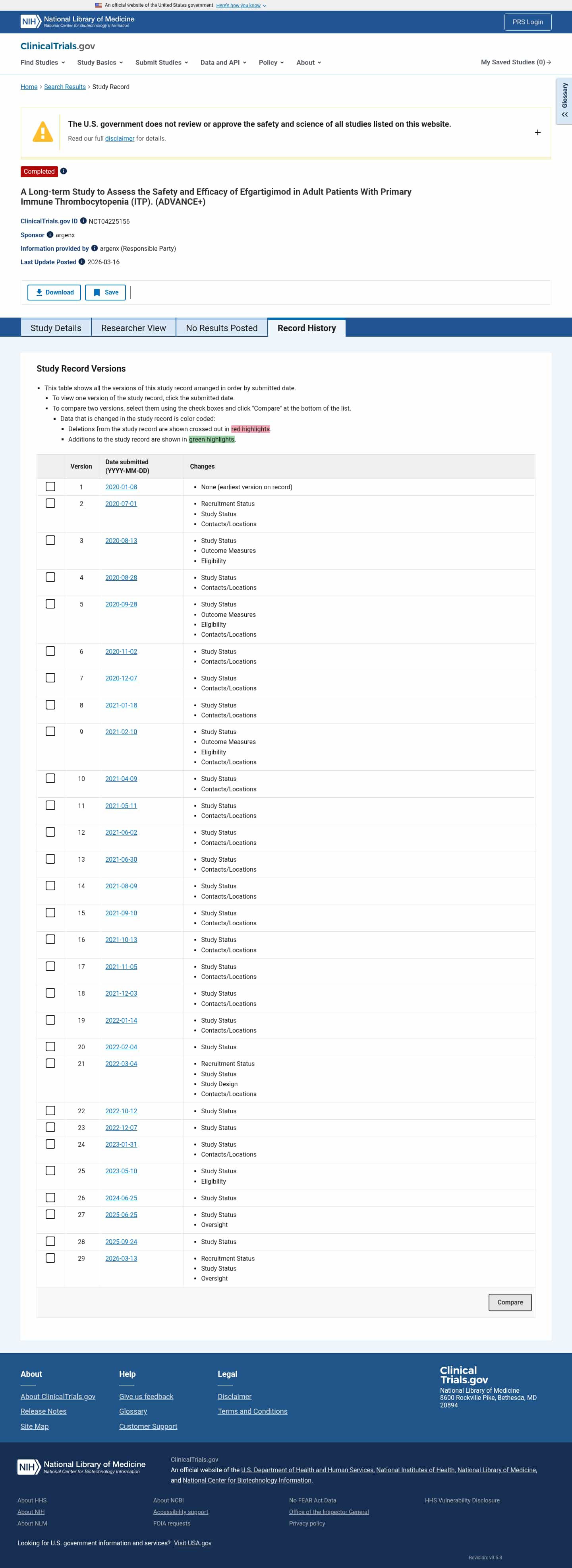 Latest website image capture