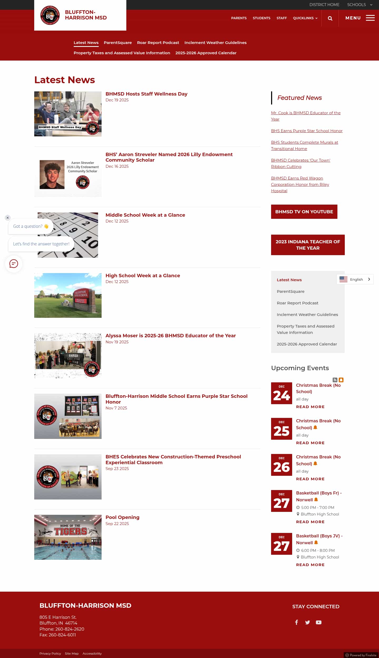 Latest website image capture