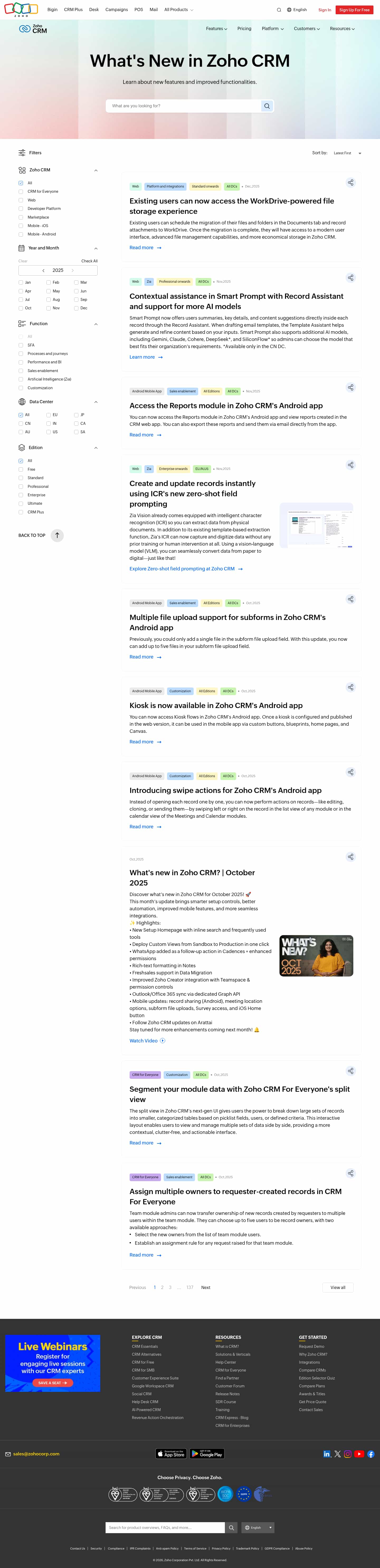 Latest website image capture