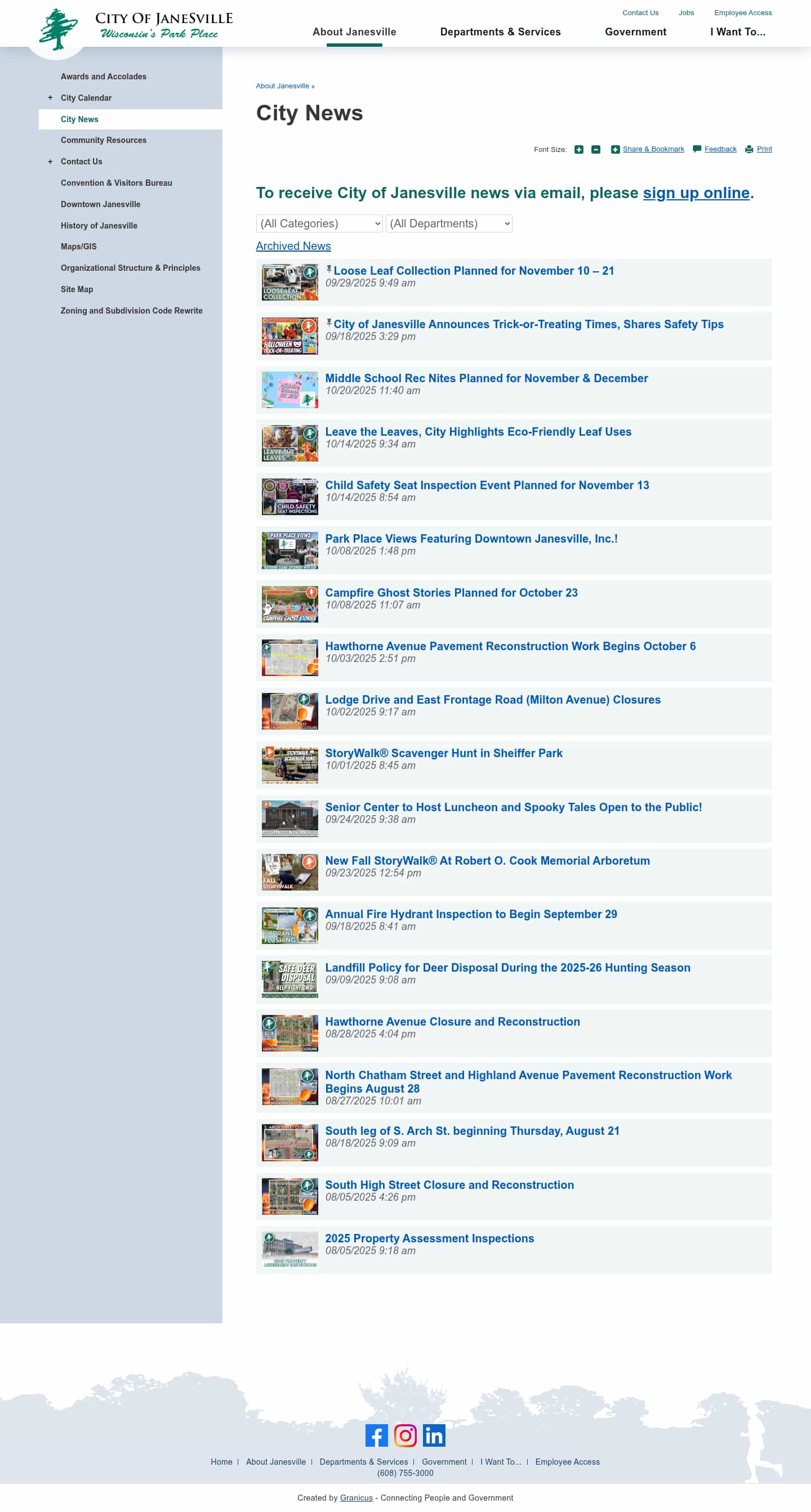 Latest website image capture