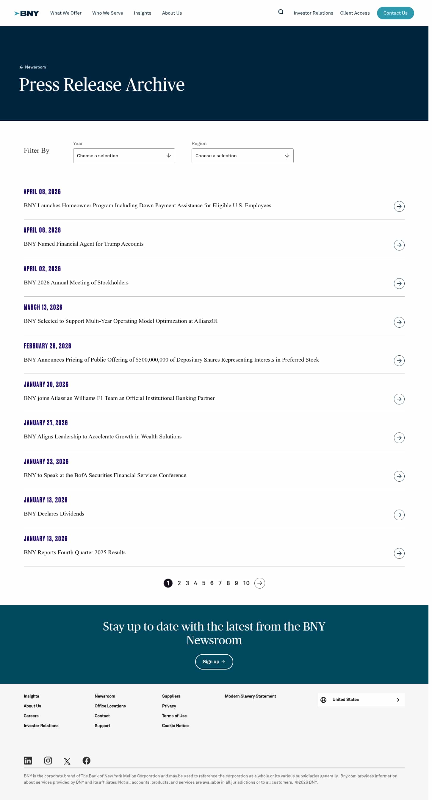 Latest website image capture