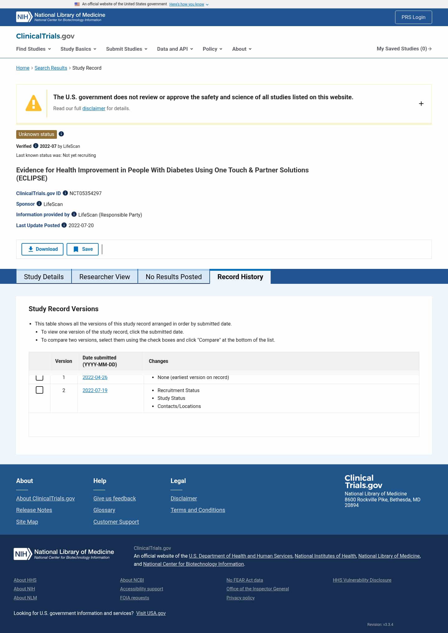 Latest website image capture