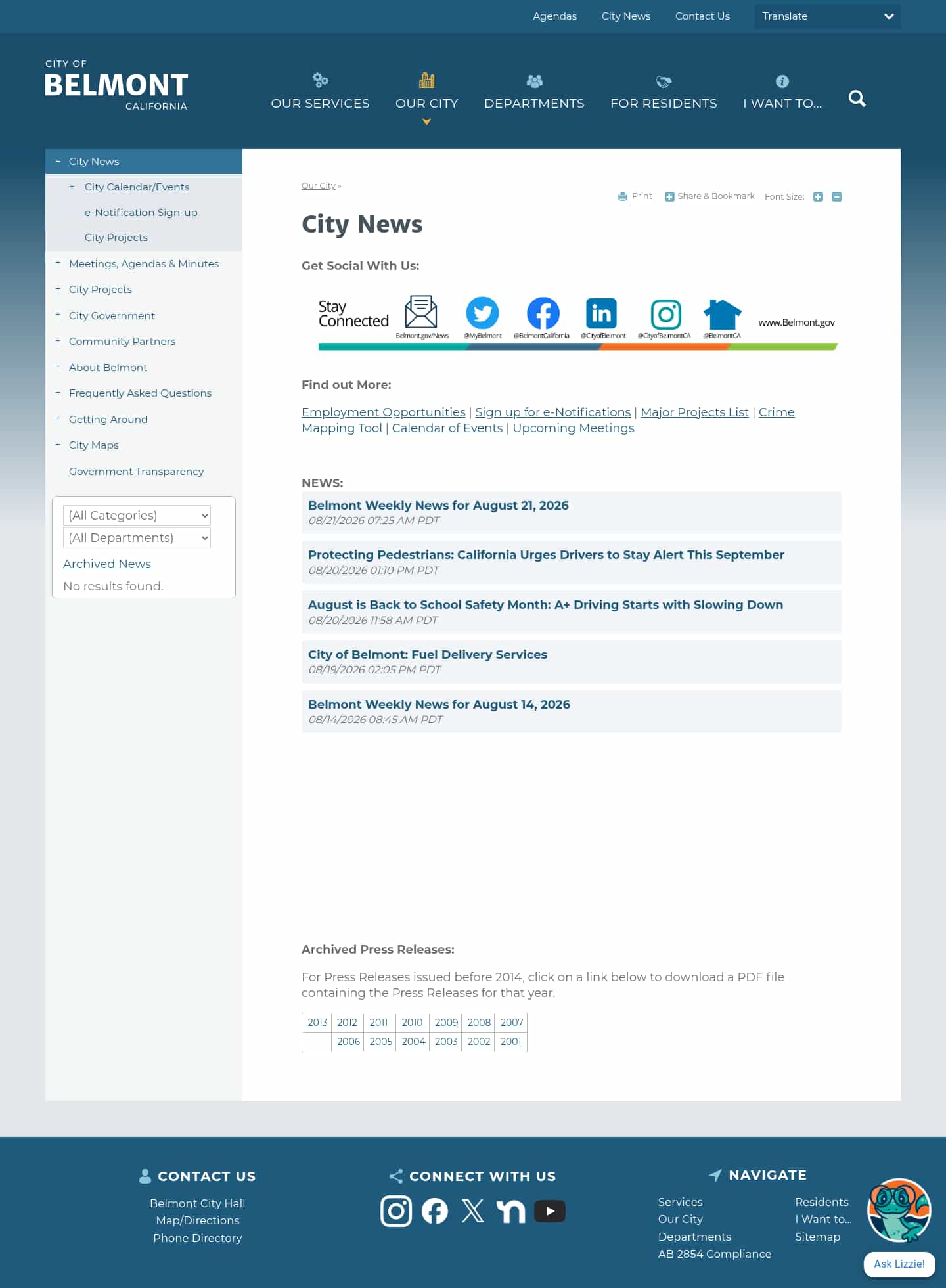Latest website image capture
