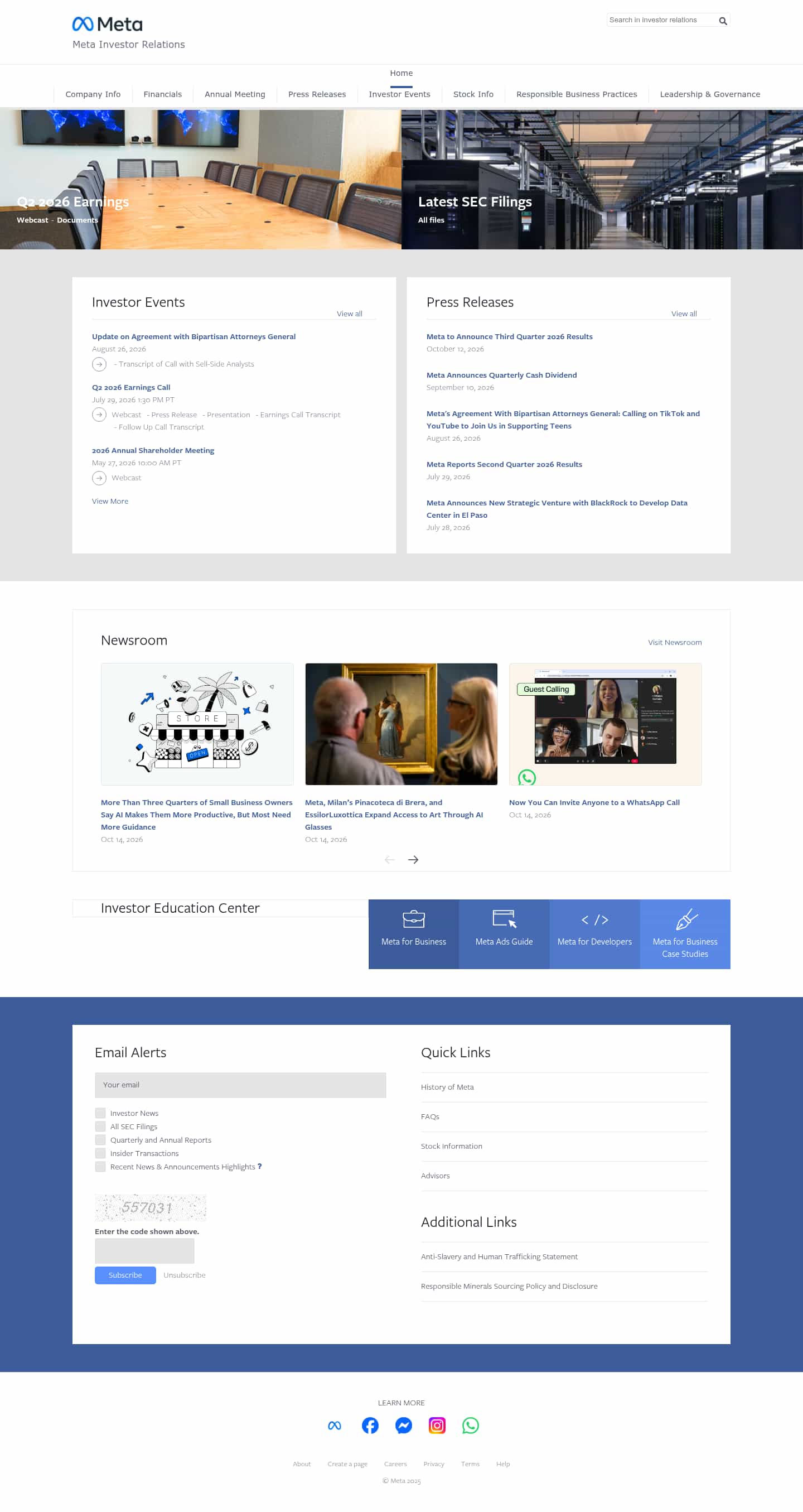 Latest website image capture