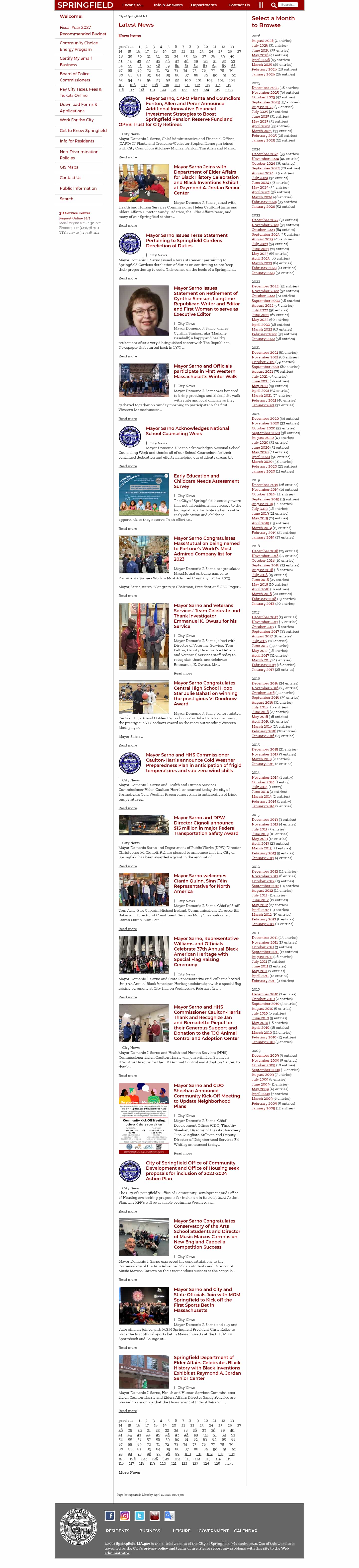 Latest website image capture