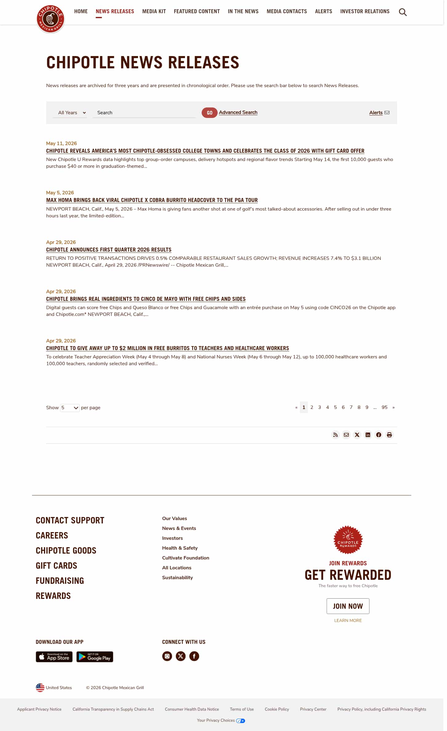Latest website image capture
