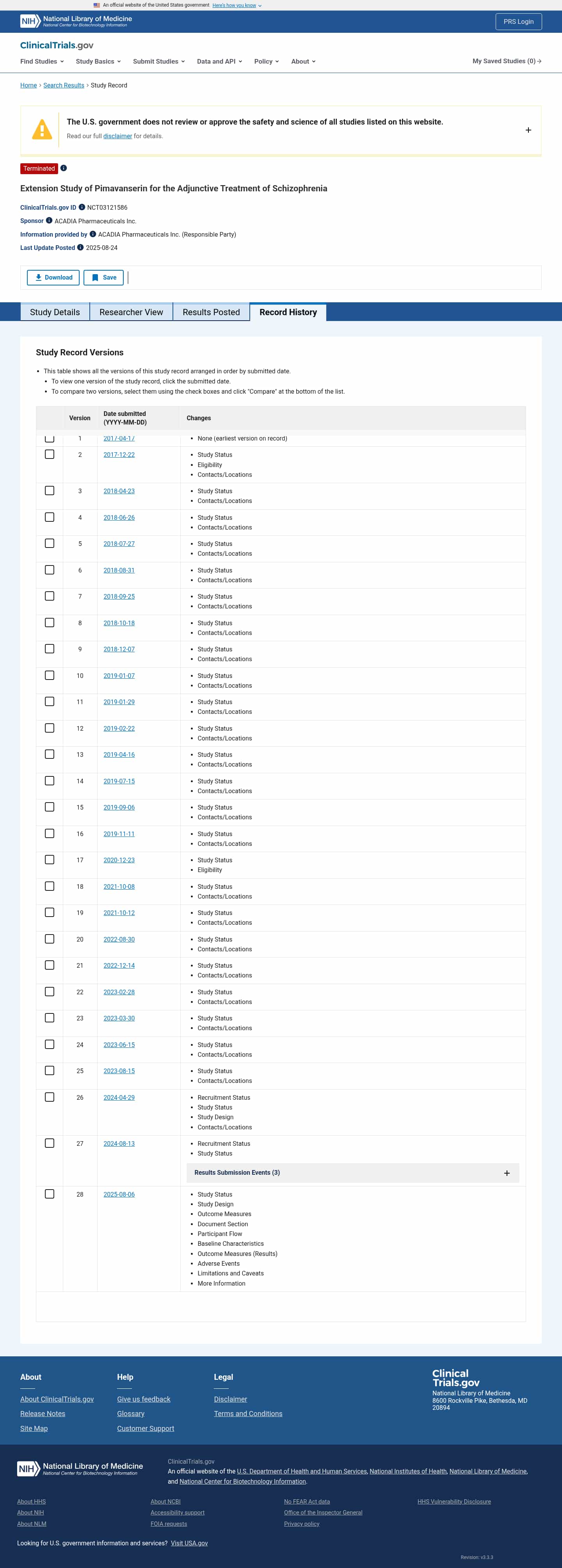 Latest website image capture