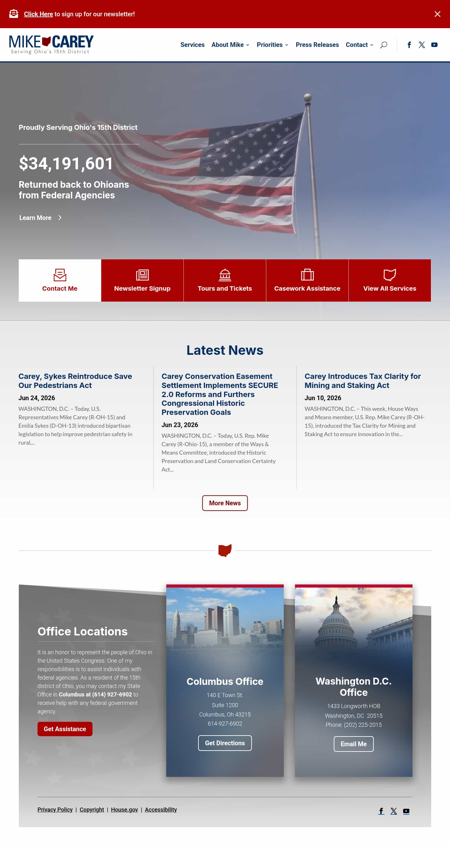 Latest website image capture