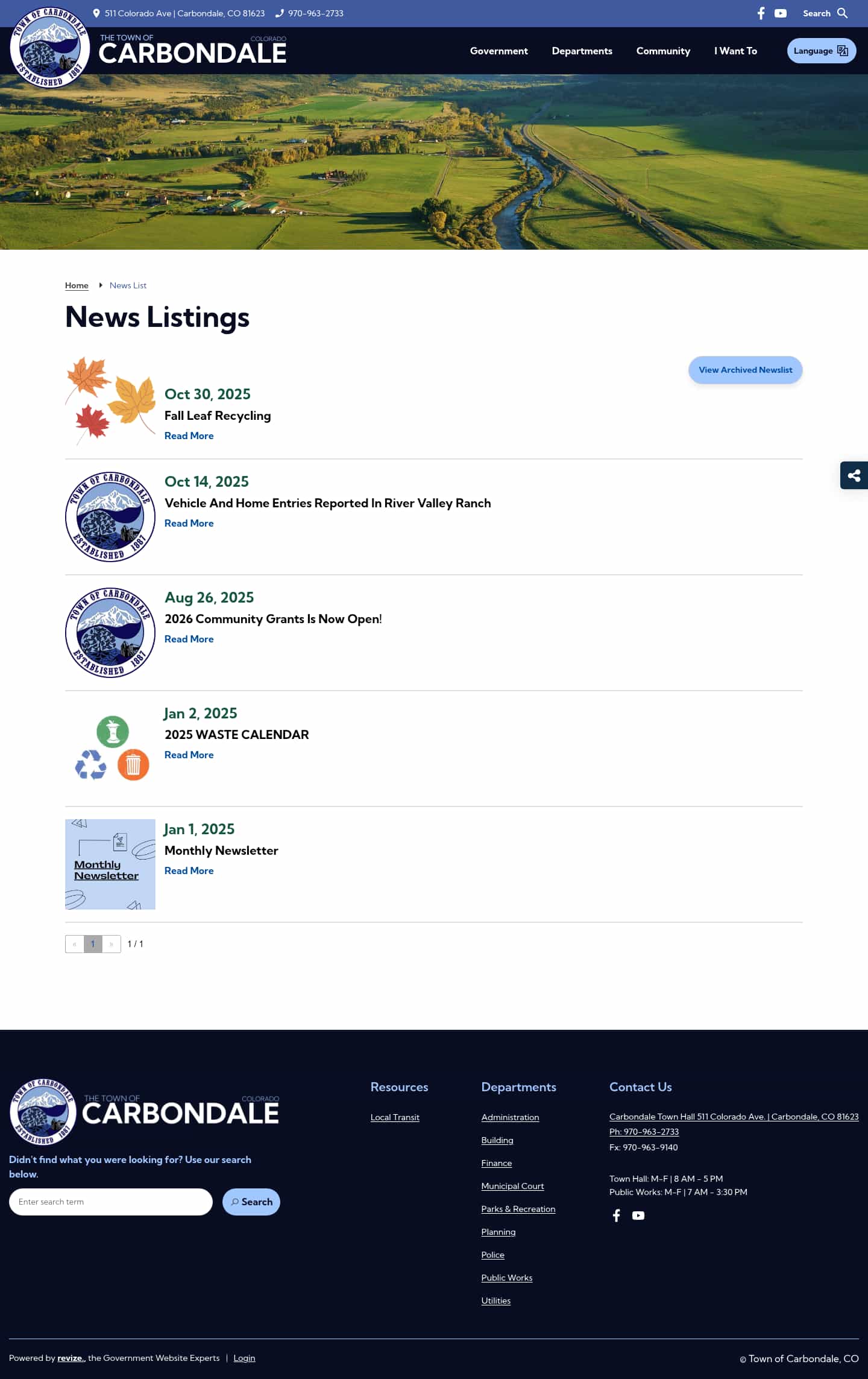 Latest website image capture