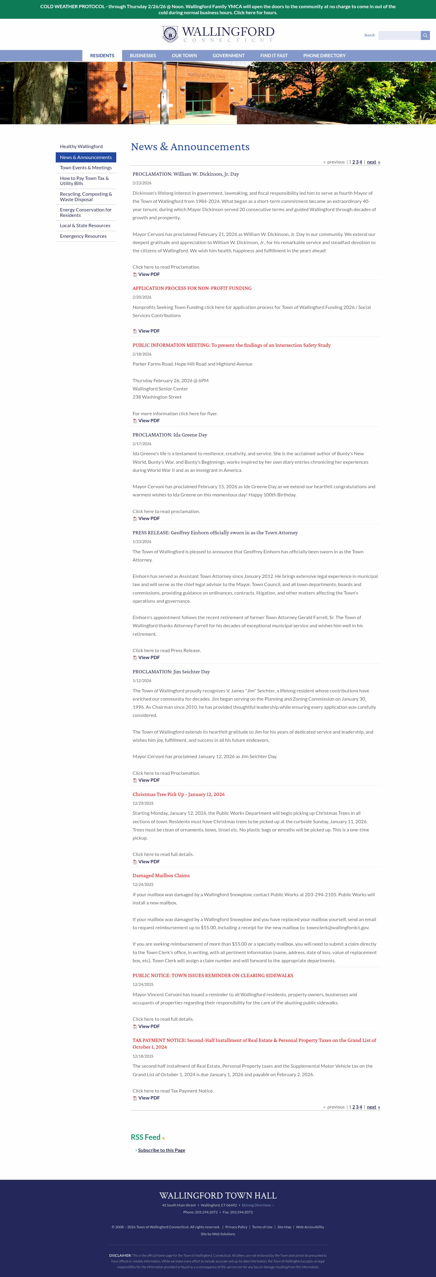 Latest website image capture