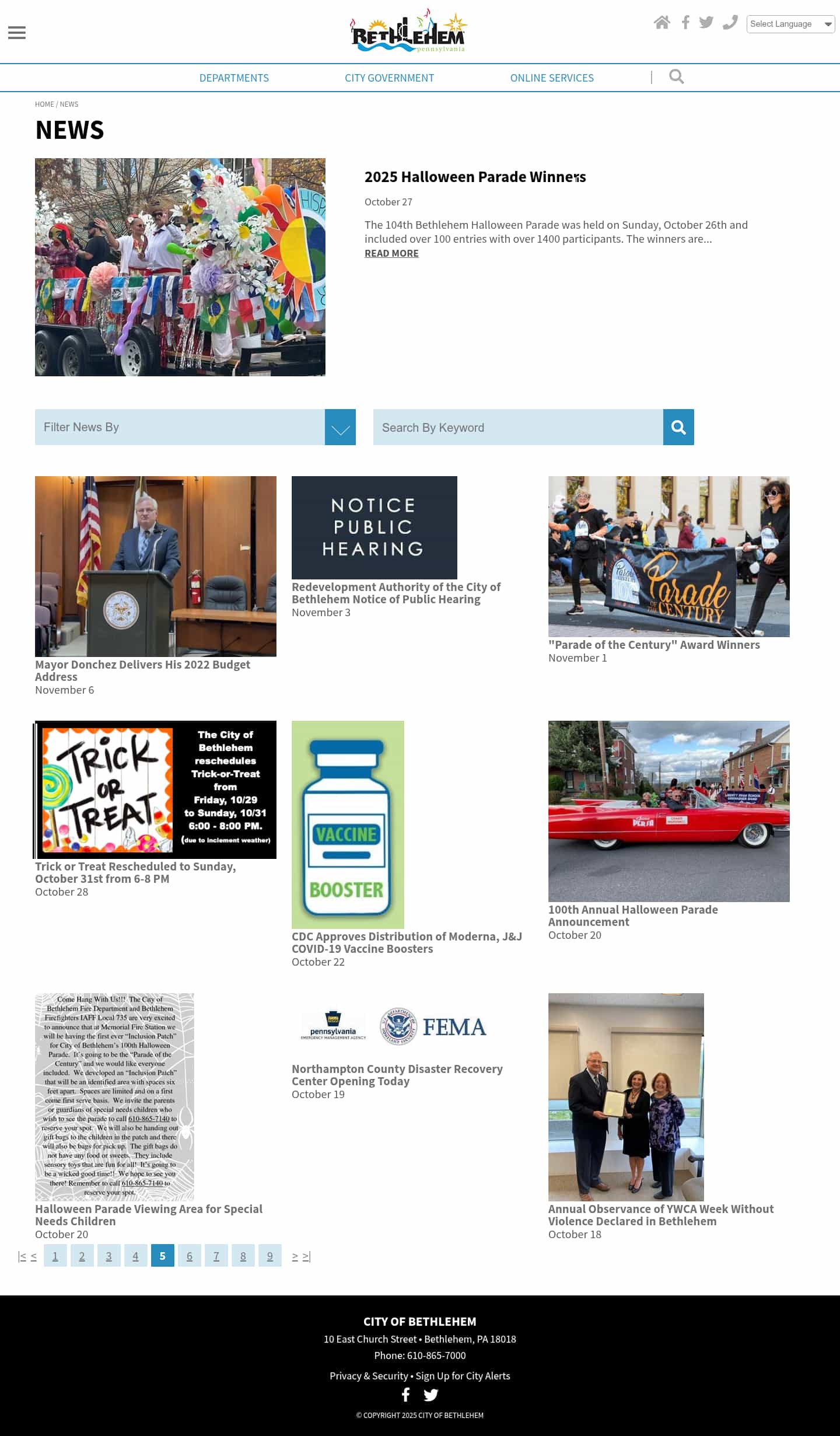 Latest website image capture