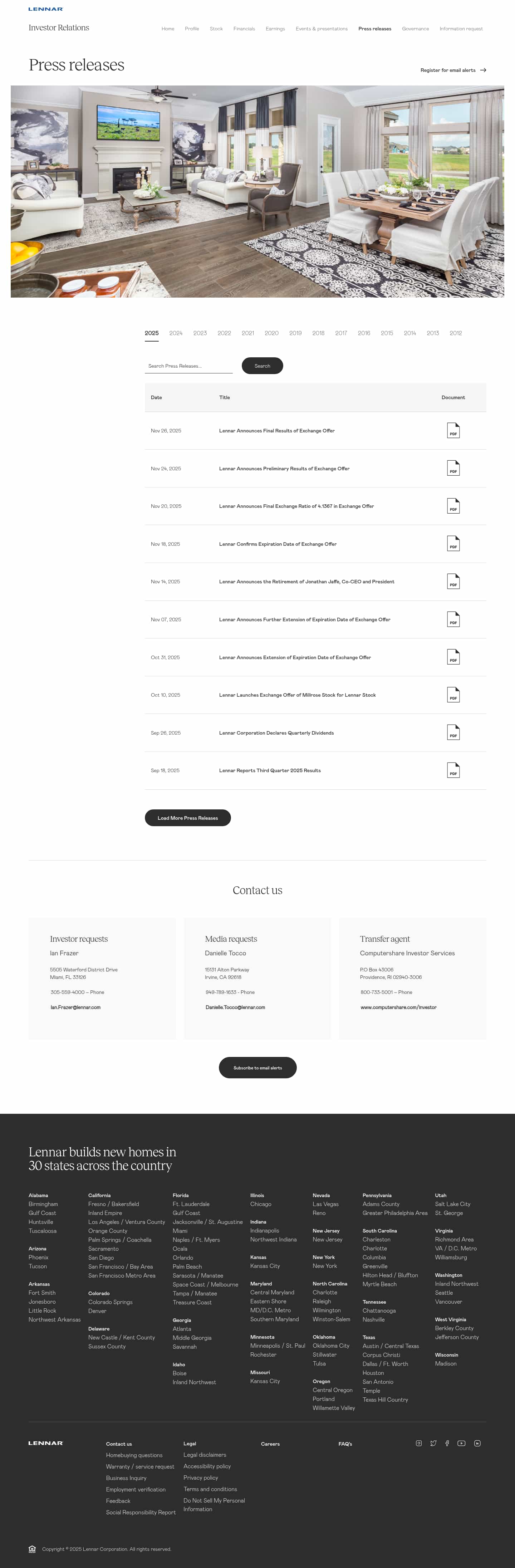 Latest website image capture