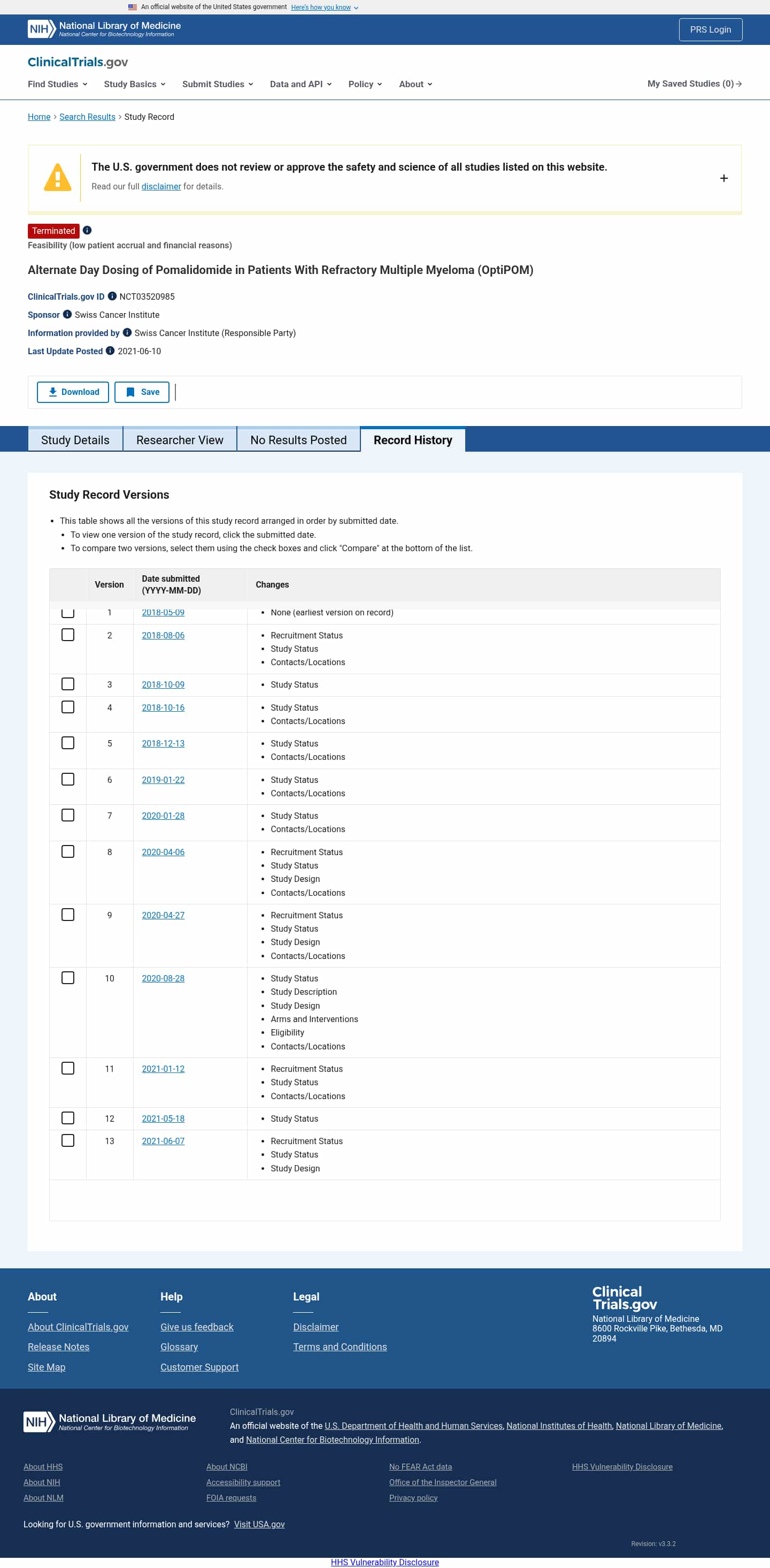 Latest website image capture
