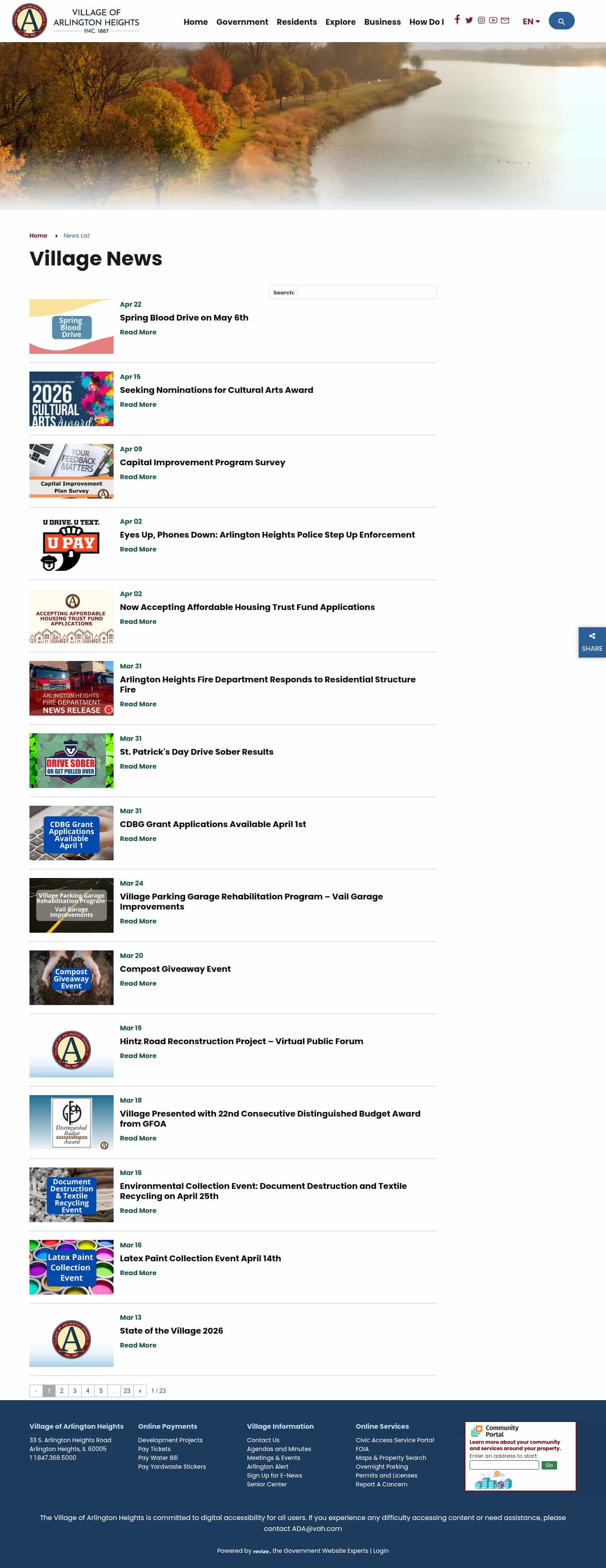 Latest website image capture